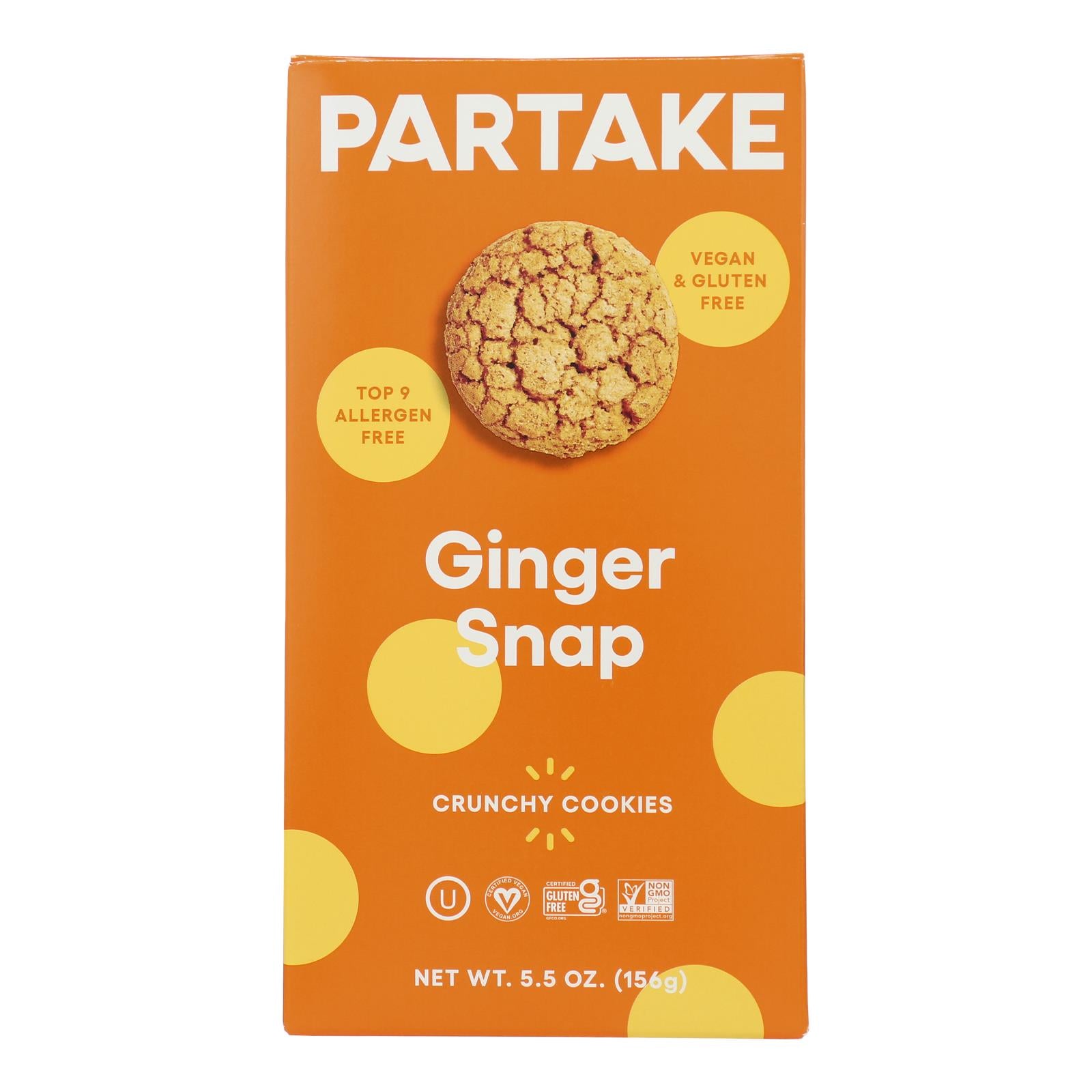 Partake Foods Mini Cookies - Case Of 6 - 5.5 Oz