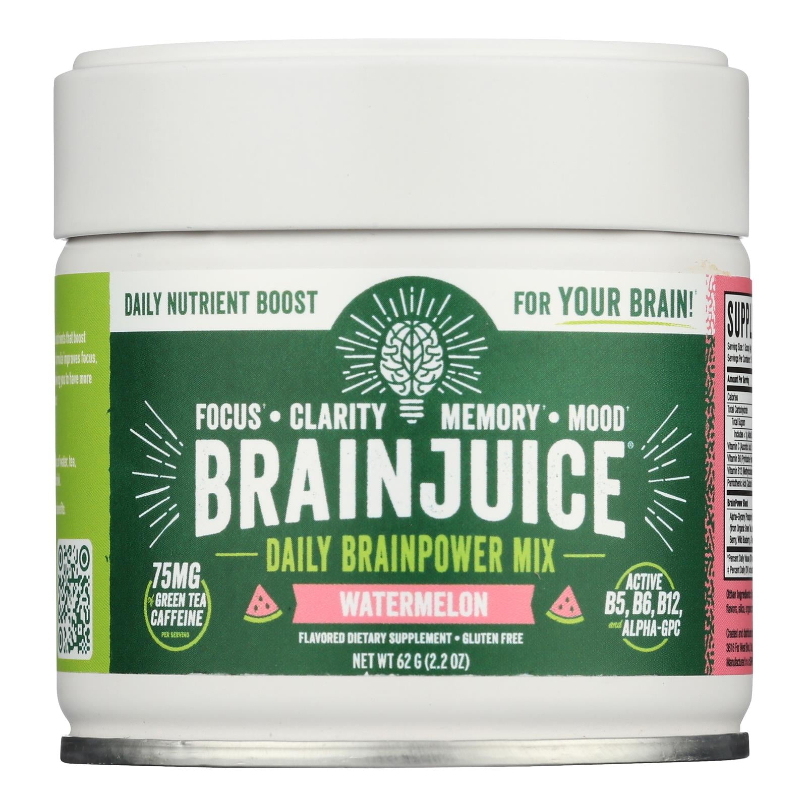 Brain Juice - Watermelon Powder Original - 1 Each - 2.2 OZ