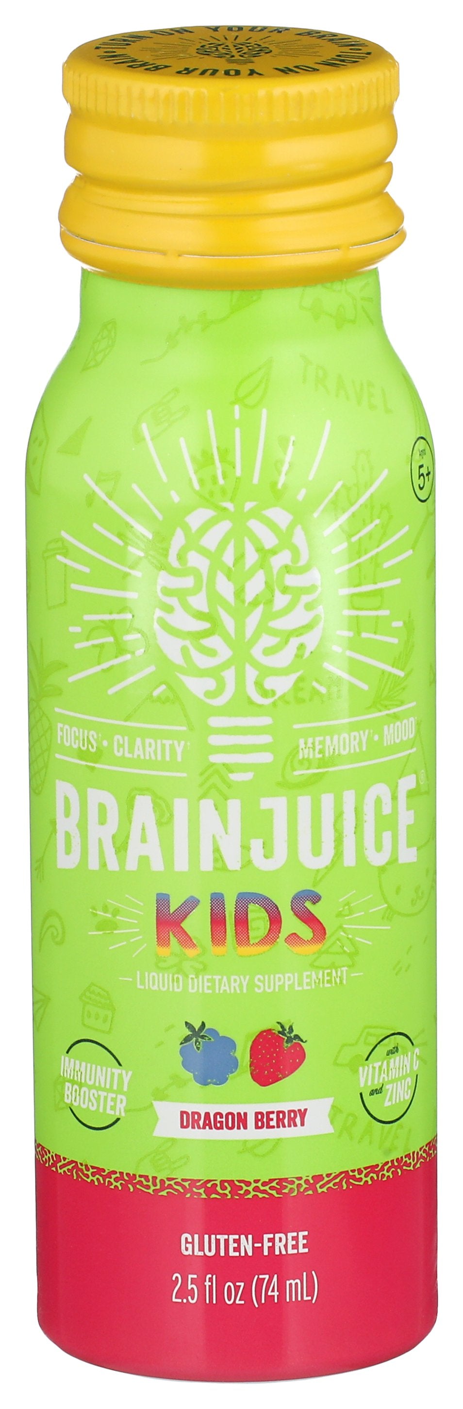 BRAINJUICE SHOT KIDS IMMUNE BERRY - Case of 12