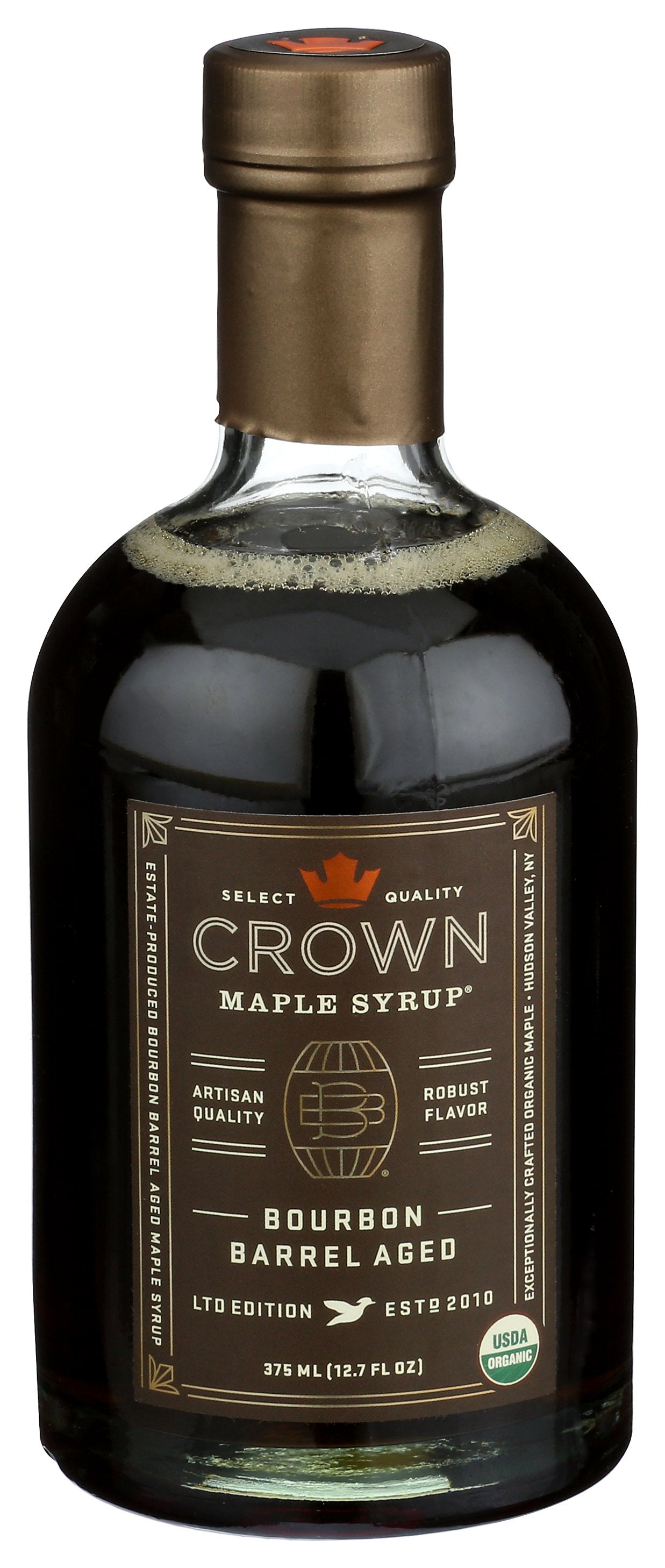 CROWN MAPLE SYRUP BOURBON BARREL ORG - Case of 6