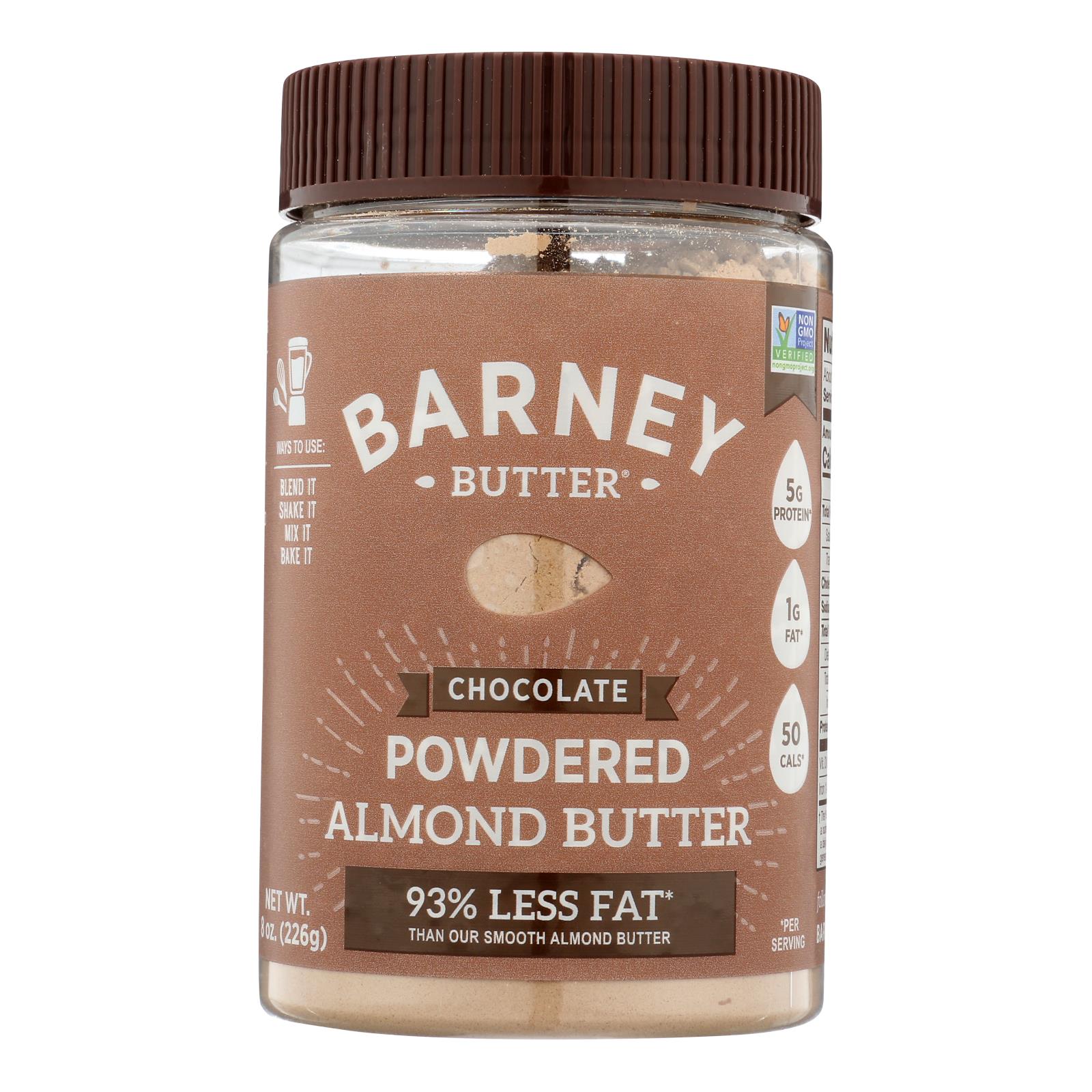 Barney Butter - Pwdrd Almond Butter Chocolate - Case of 6 - 8 OZ