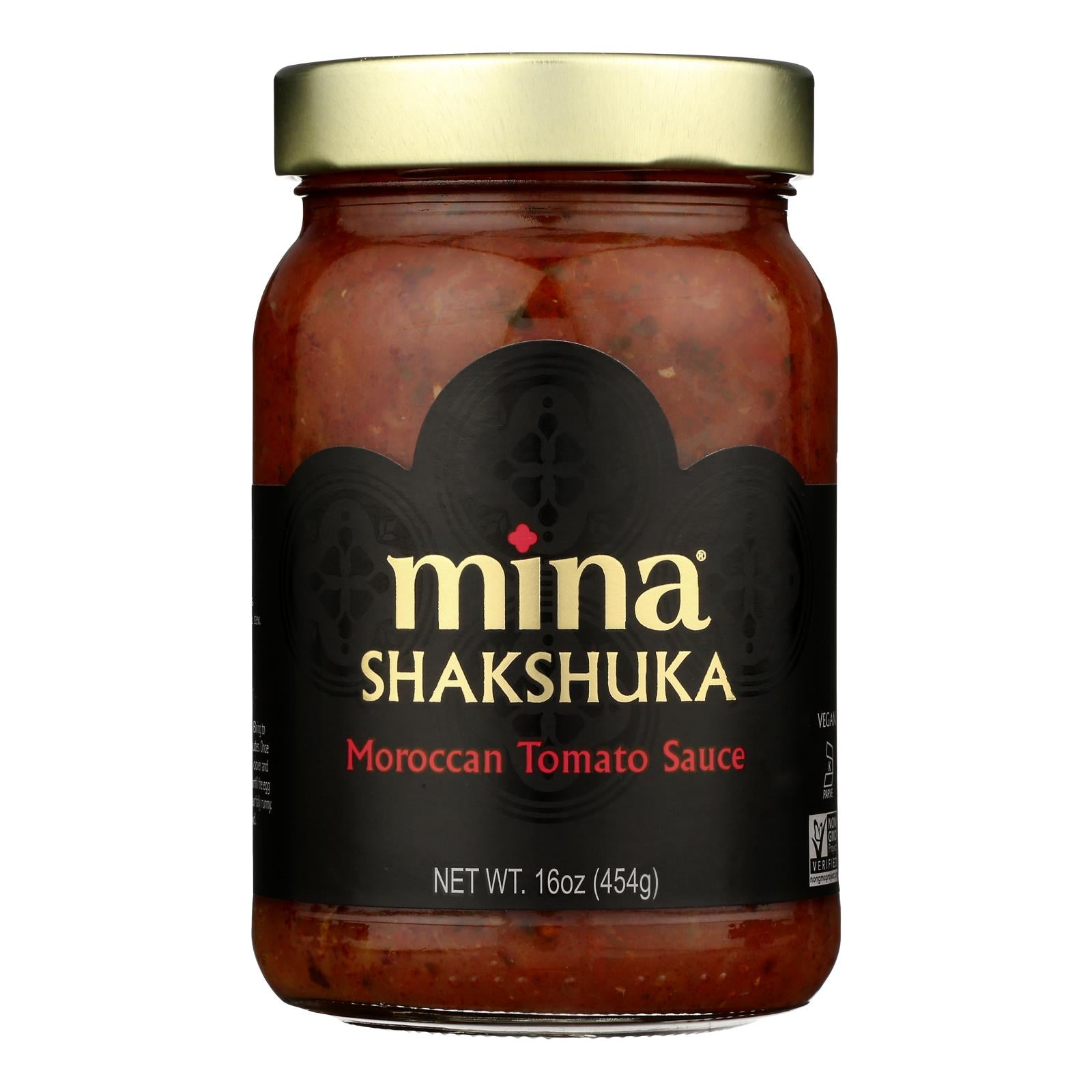 Mina's Shakshuka Moroccan Tomato Sauce  - Case Of 6 - 16 Fz