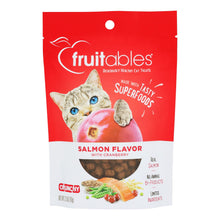 Load image into Gallery viewer, Fruitables - Cat Treats Salmon&amp;cranberry - Case Of 10-2.5 Oz