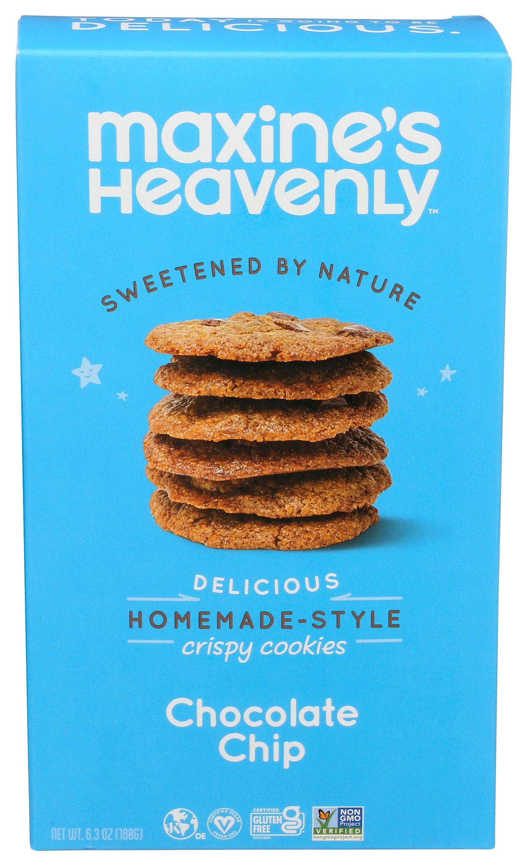 MAXINES HEAVENLY COOKIE CHOC CHIP CRISPY - Case of 8