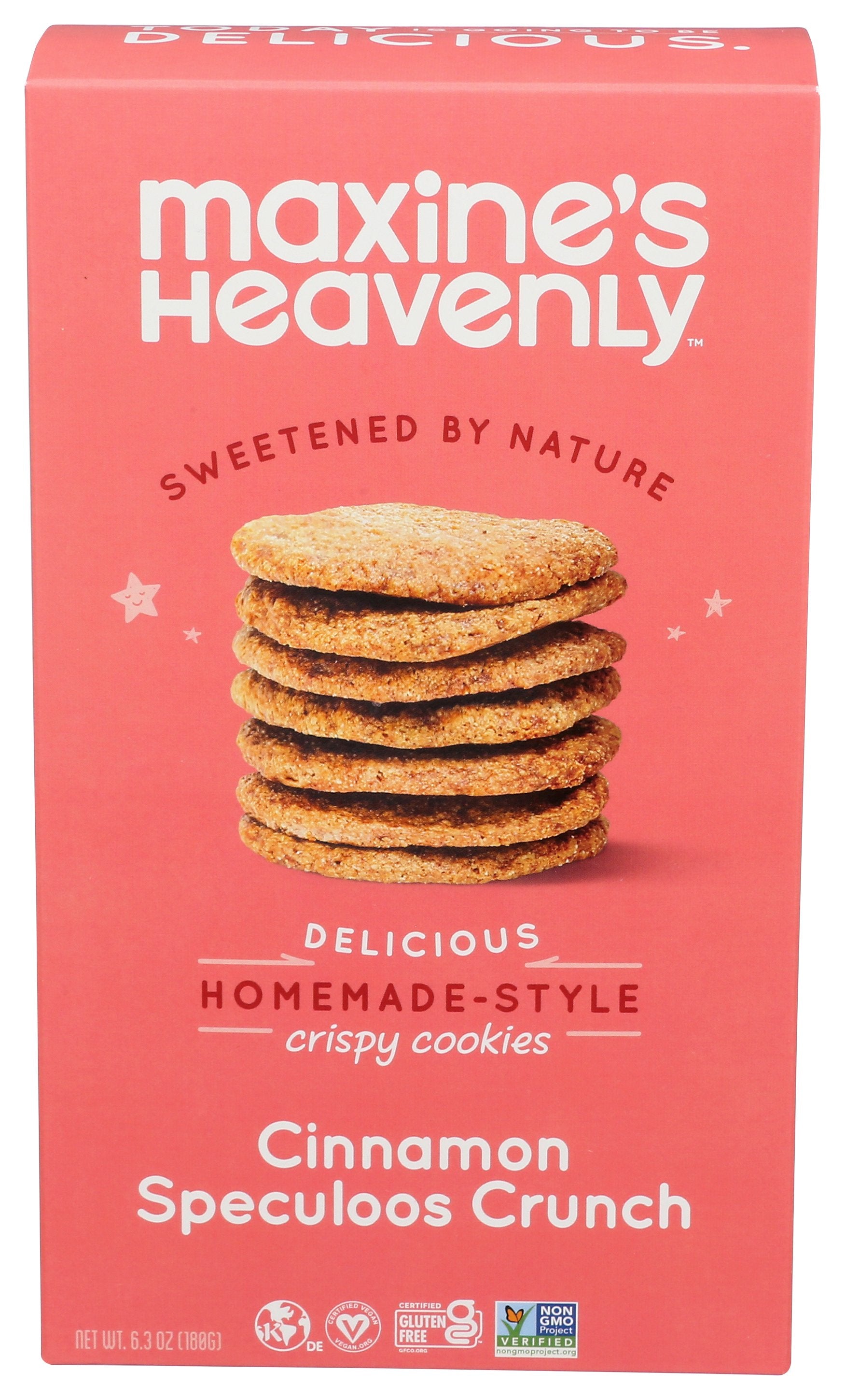 MAXINES HEAVENLY COOKIE CINNAMN CRISPY - Case of 8