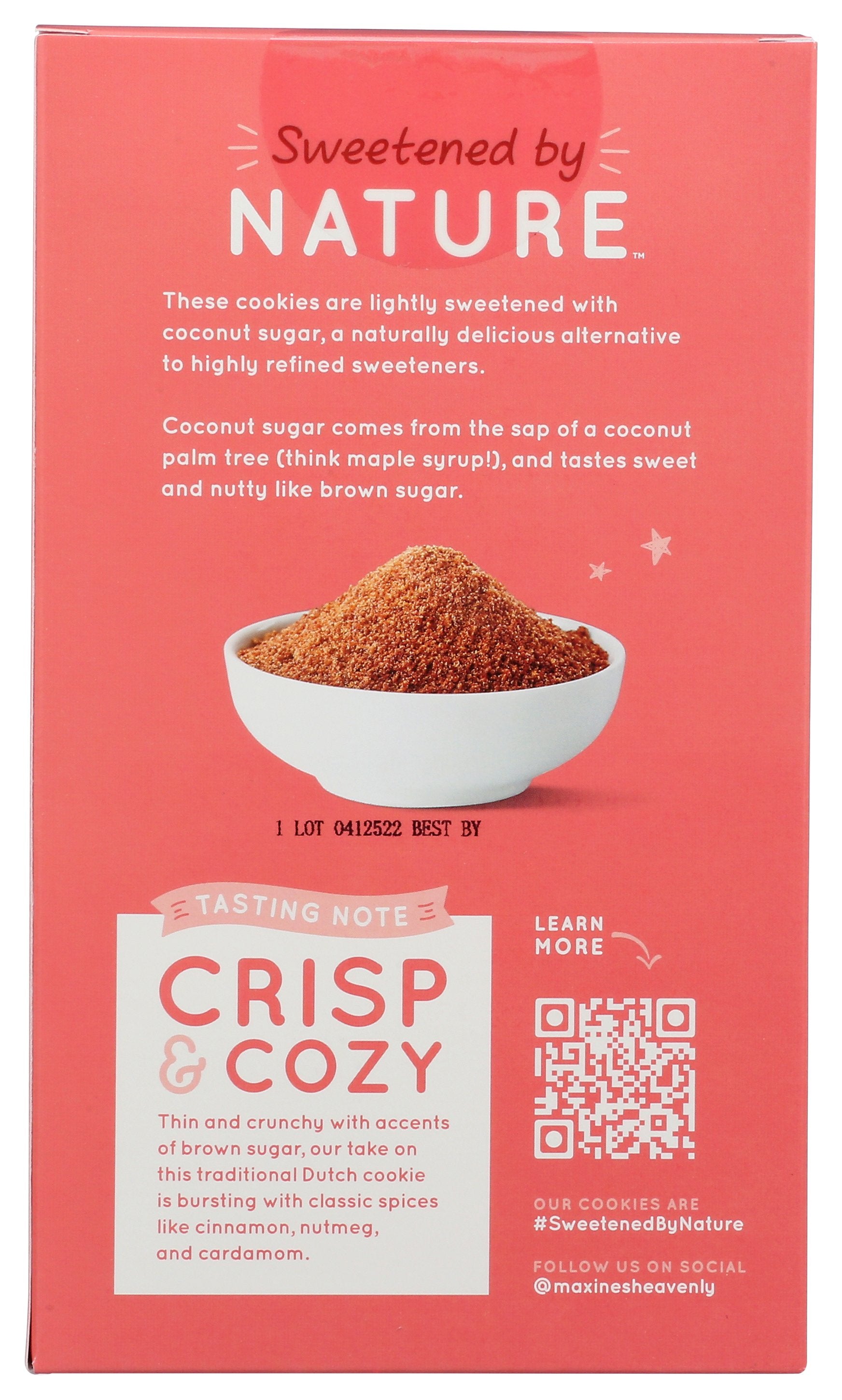 MAXINES HEAVENLY COOKIE CINNAMN CRISPY - Case of 8
