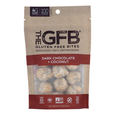 The Gluten Freeb Bites - Dark Chocolate Coconut - Case Of 6 - 4 Oz