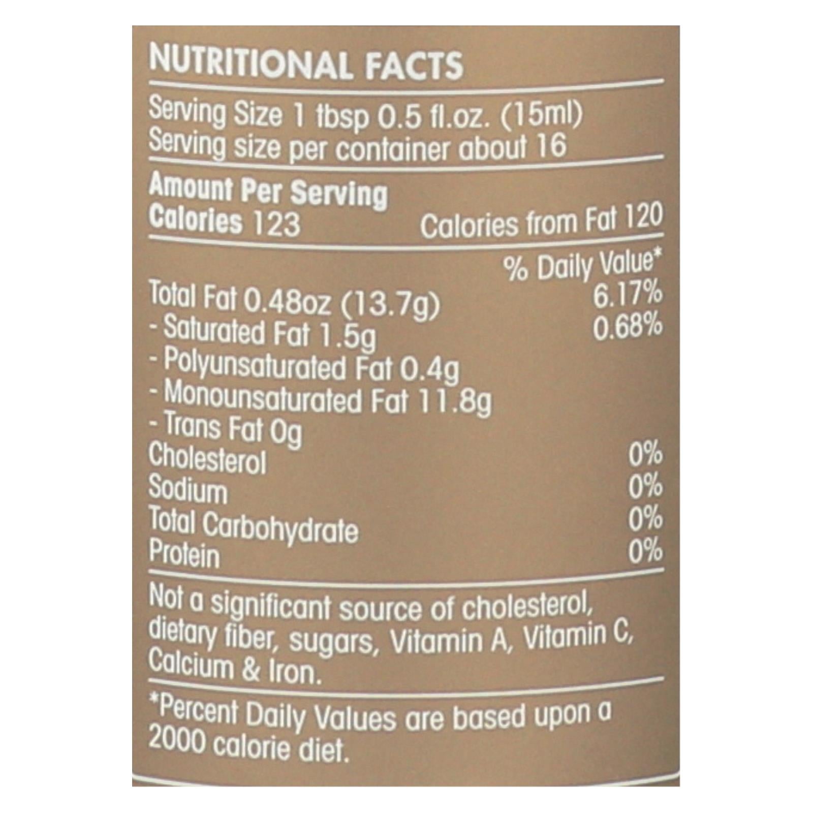 Olivado Macadamia Nut Oil - Case of 6 - 8.45 Fl oz.