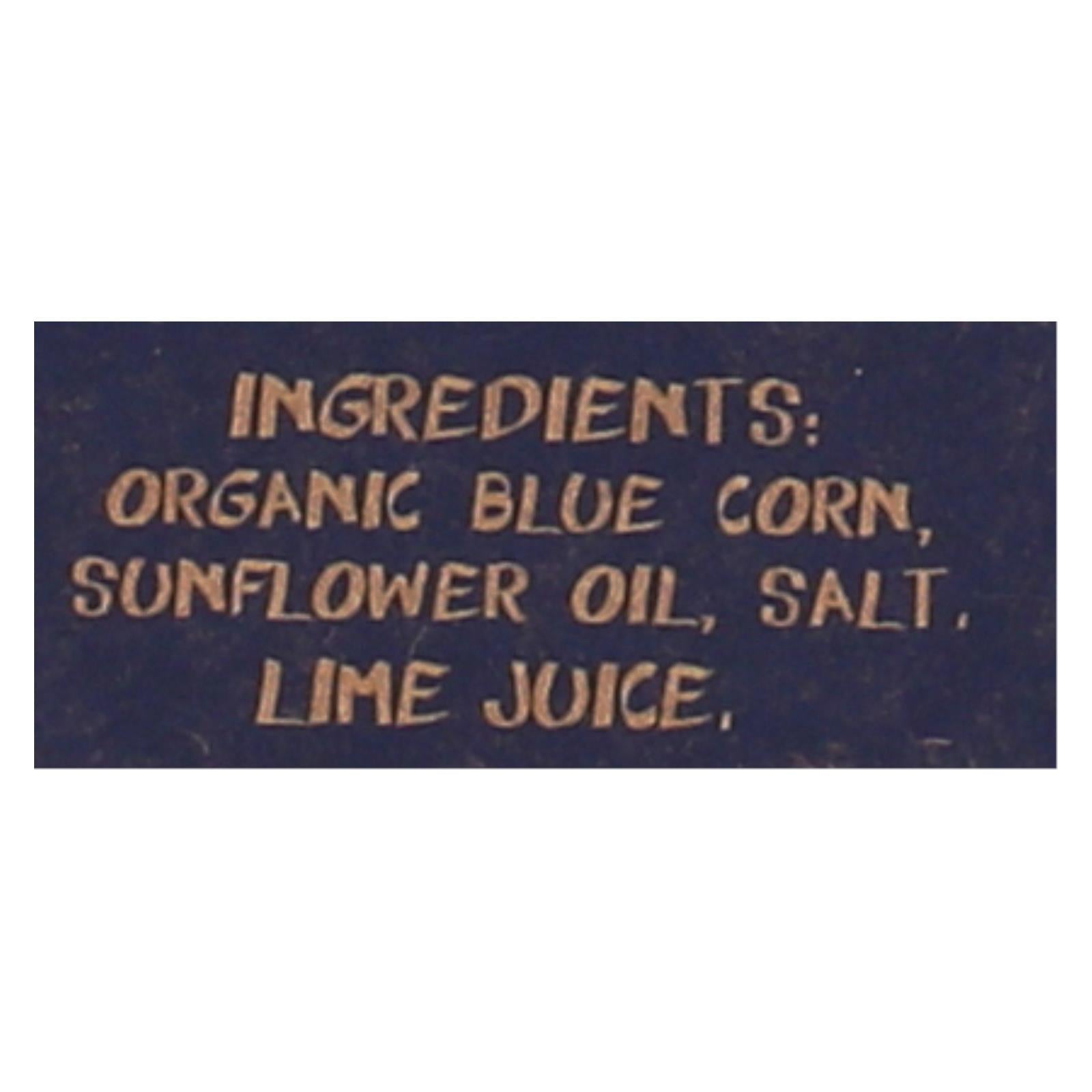 Sabor Mexicano - Chips Corn Blue Homemade - Case of 11-10 Ounces