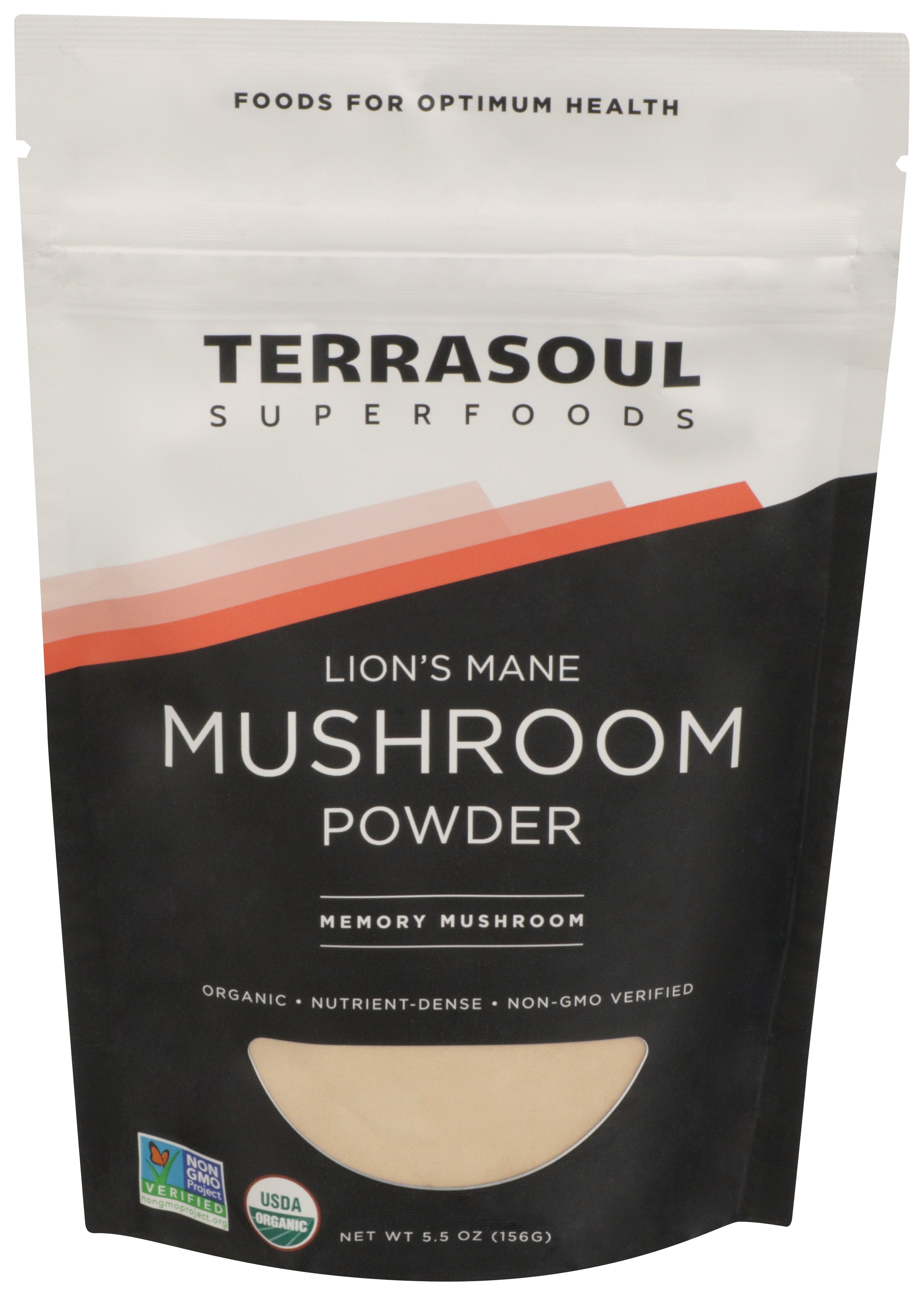 TERRASOUL SUPERFOODS LIONS MANE EXTRCT PWDR O - Case of 4