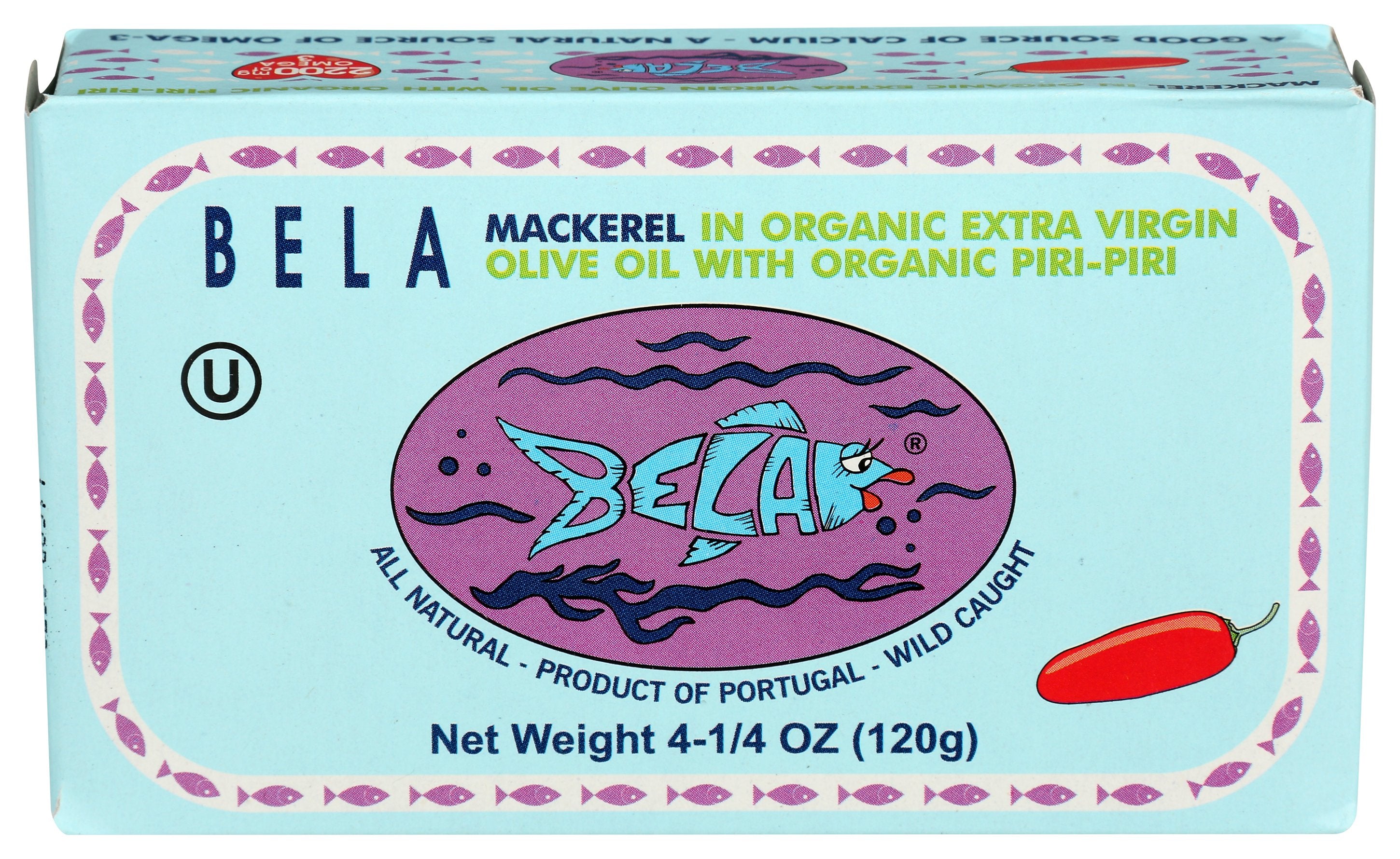 BELA MACKEREL PIRI PIRI - Case of 12