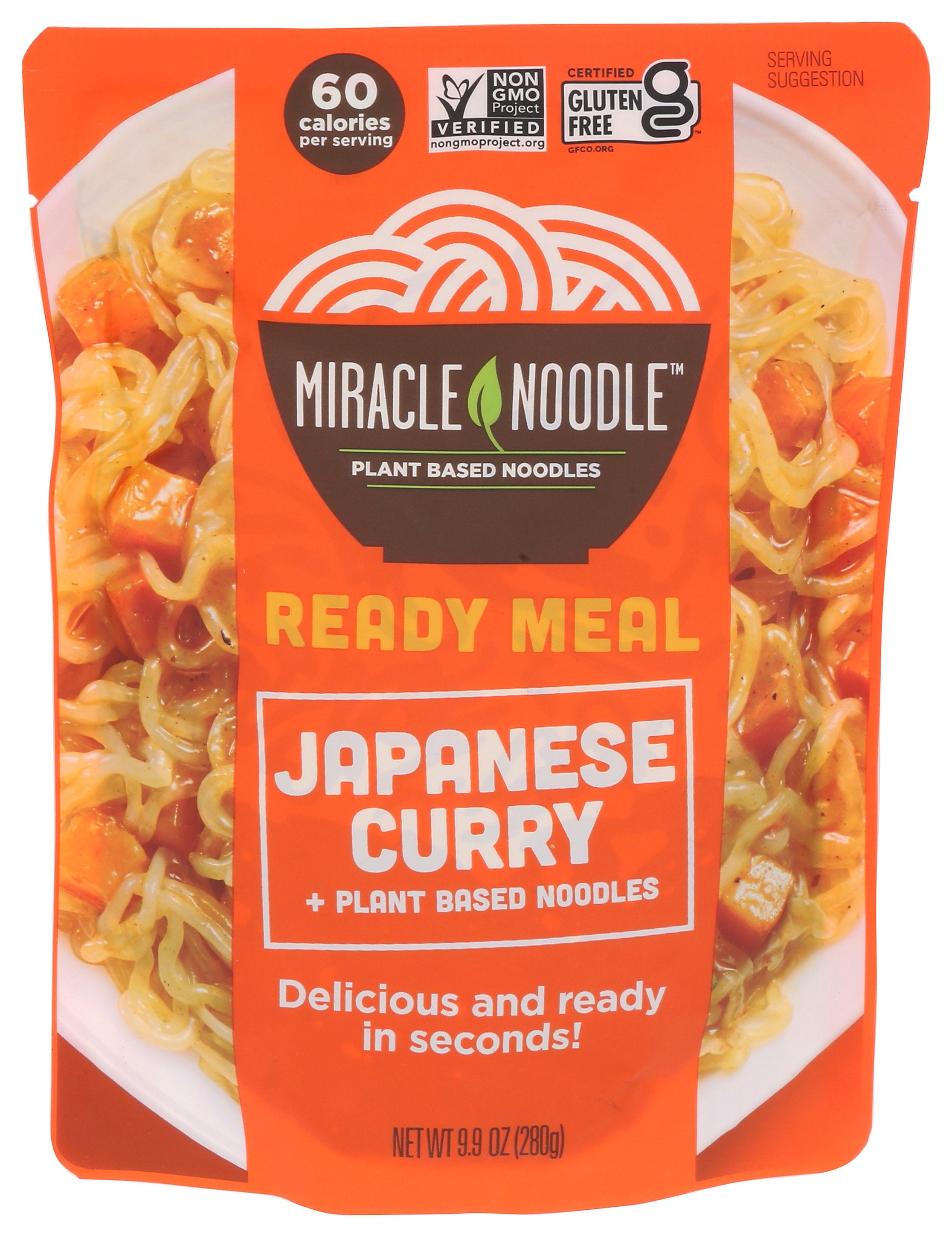 MIRACLE NOODLE RTE MEAL JAPN CURRY NOODL - Case of 6