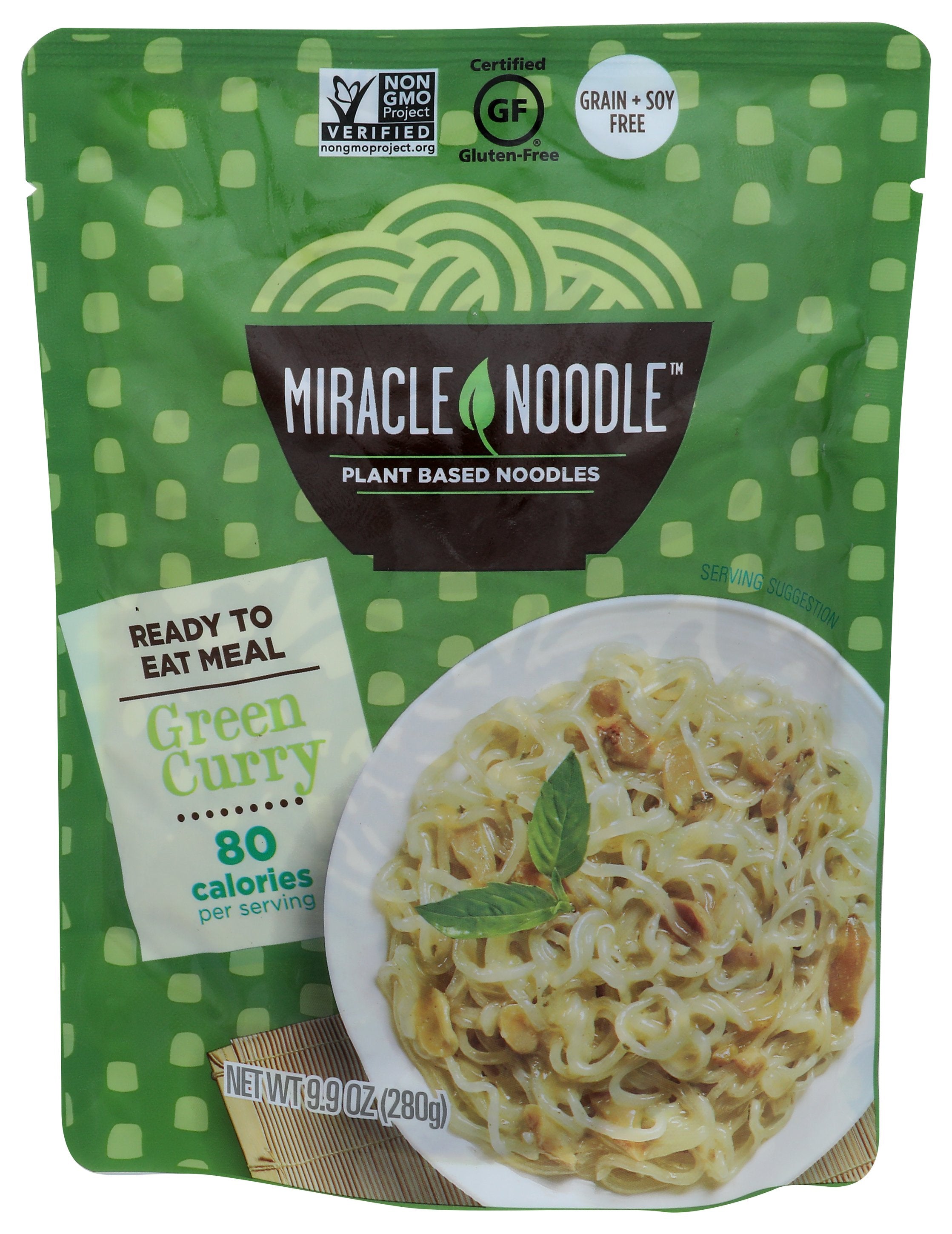 MIRACLE NOODLE MEAL RTE GREEN CURRY - Case of 6