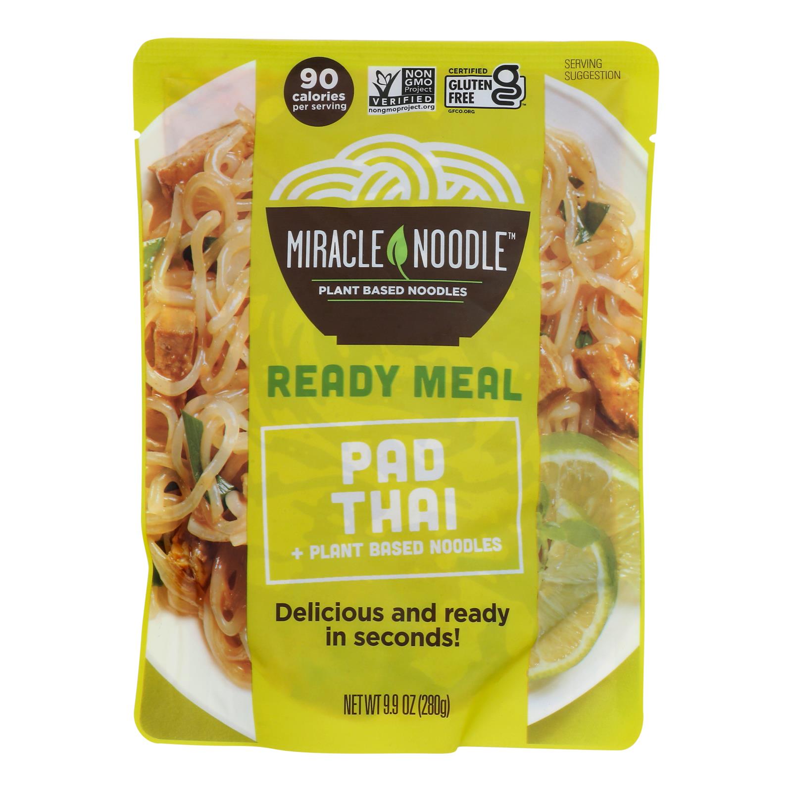 Miracle Noodle - Rte Meal Pad Thai - Case Of 6-9.9 Oz