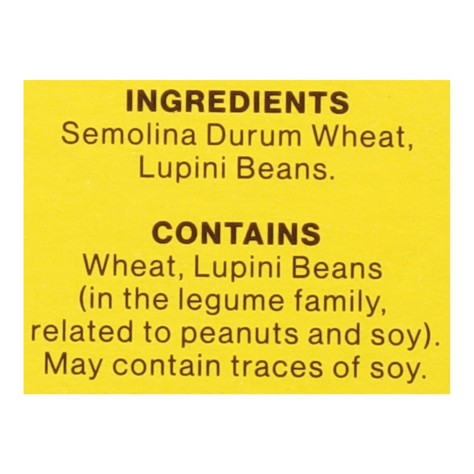 Brami - Pasta Semo Lupini Penne - Case of 8-12 Ounces
