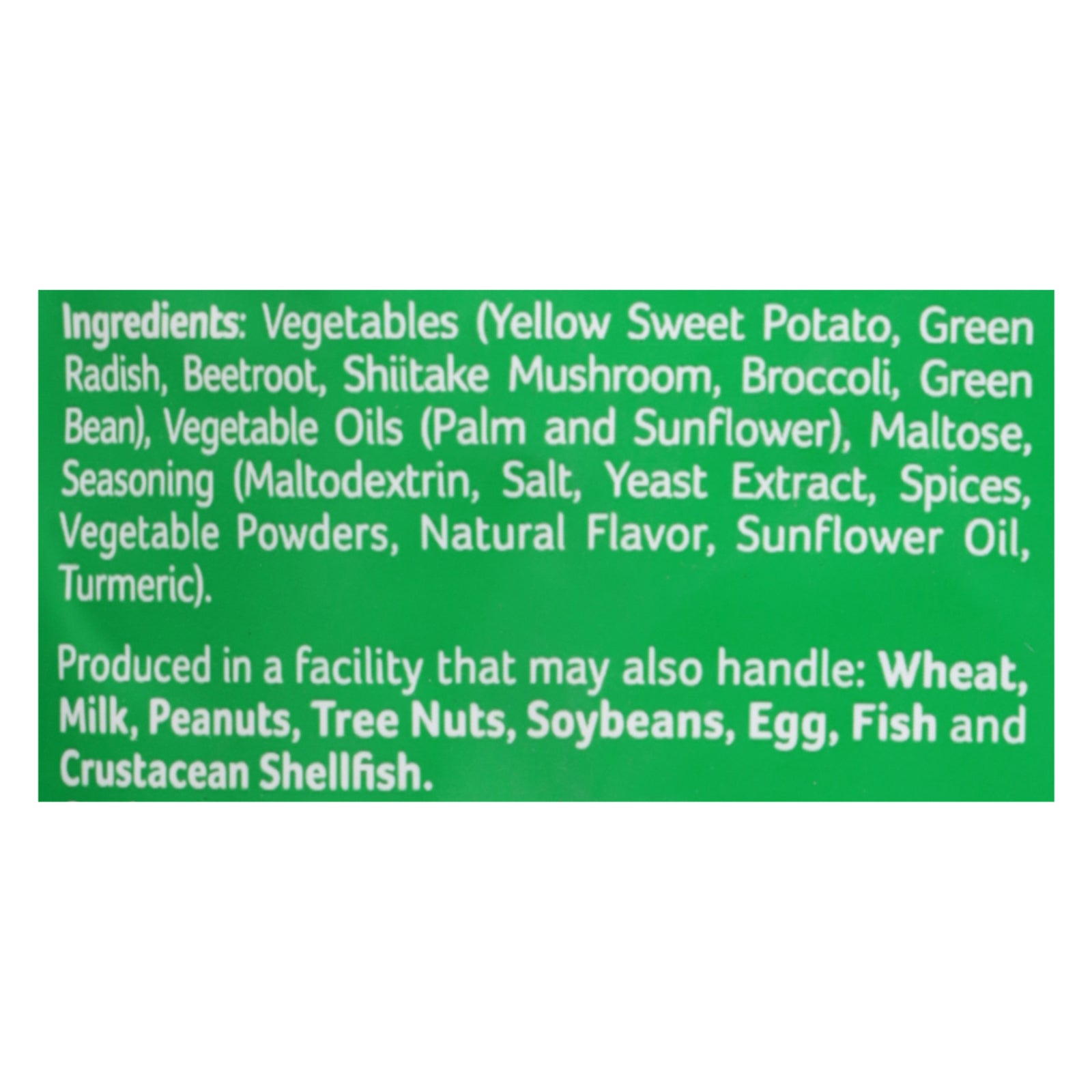 Dja - Veggie Crisps Orig - CS of 9-3.2 OZ