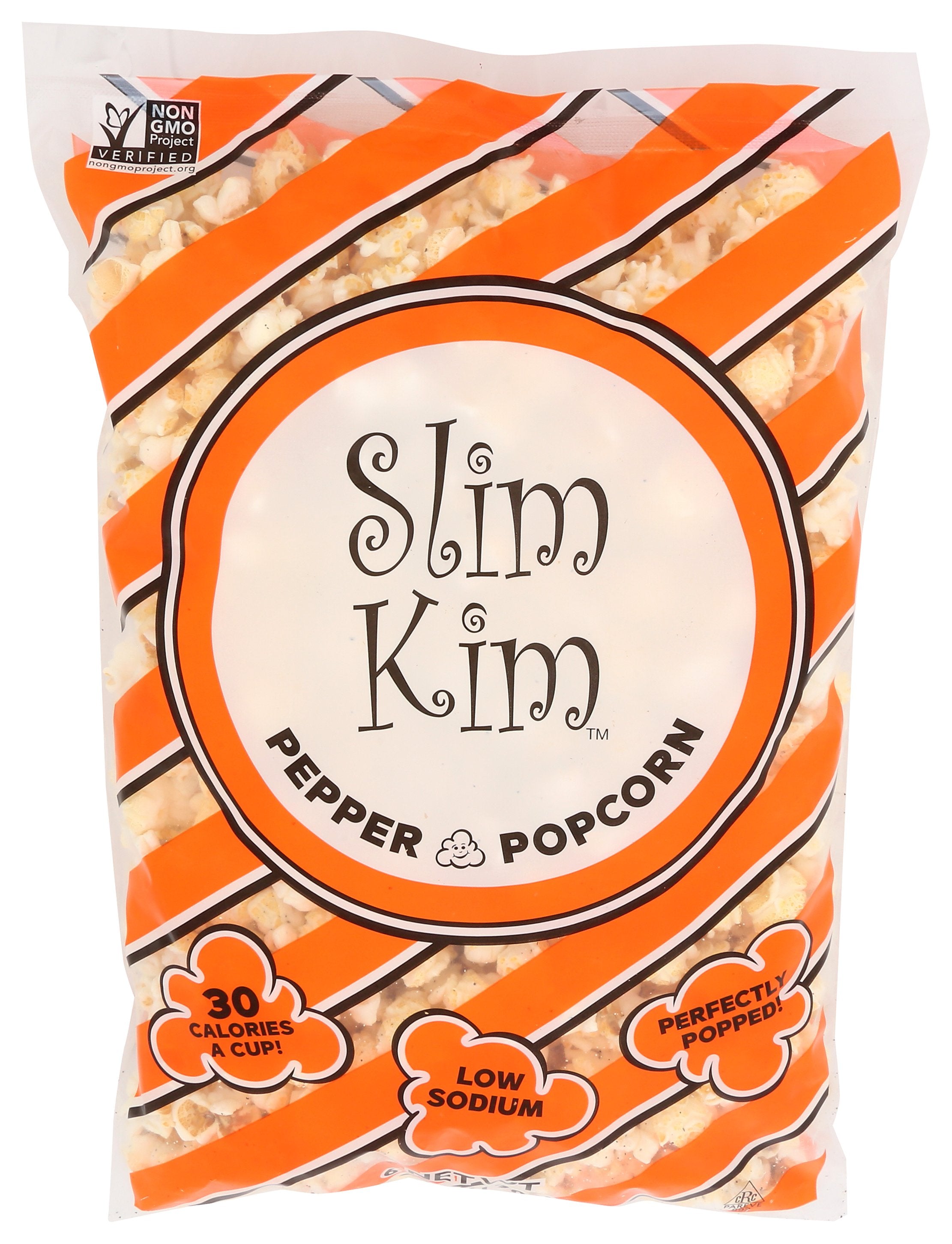 SLIM KIM POPCORN PEPPER & SALT - Case of 8