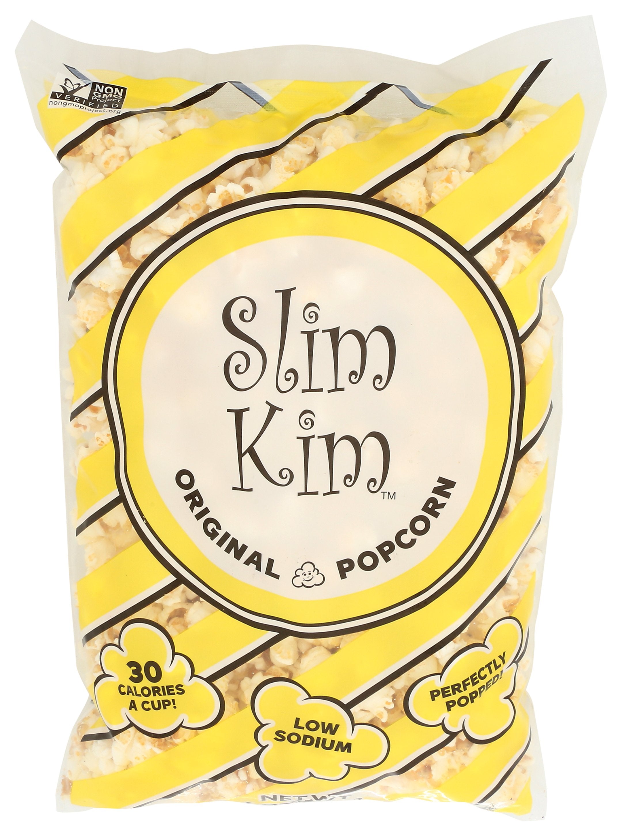 SLIM KIM POPCORN PLAIN - Case of 8