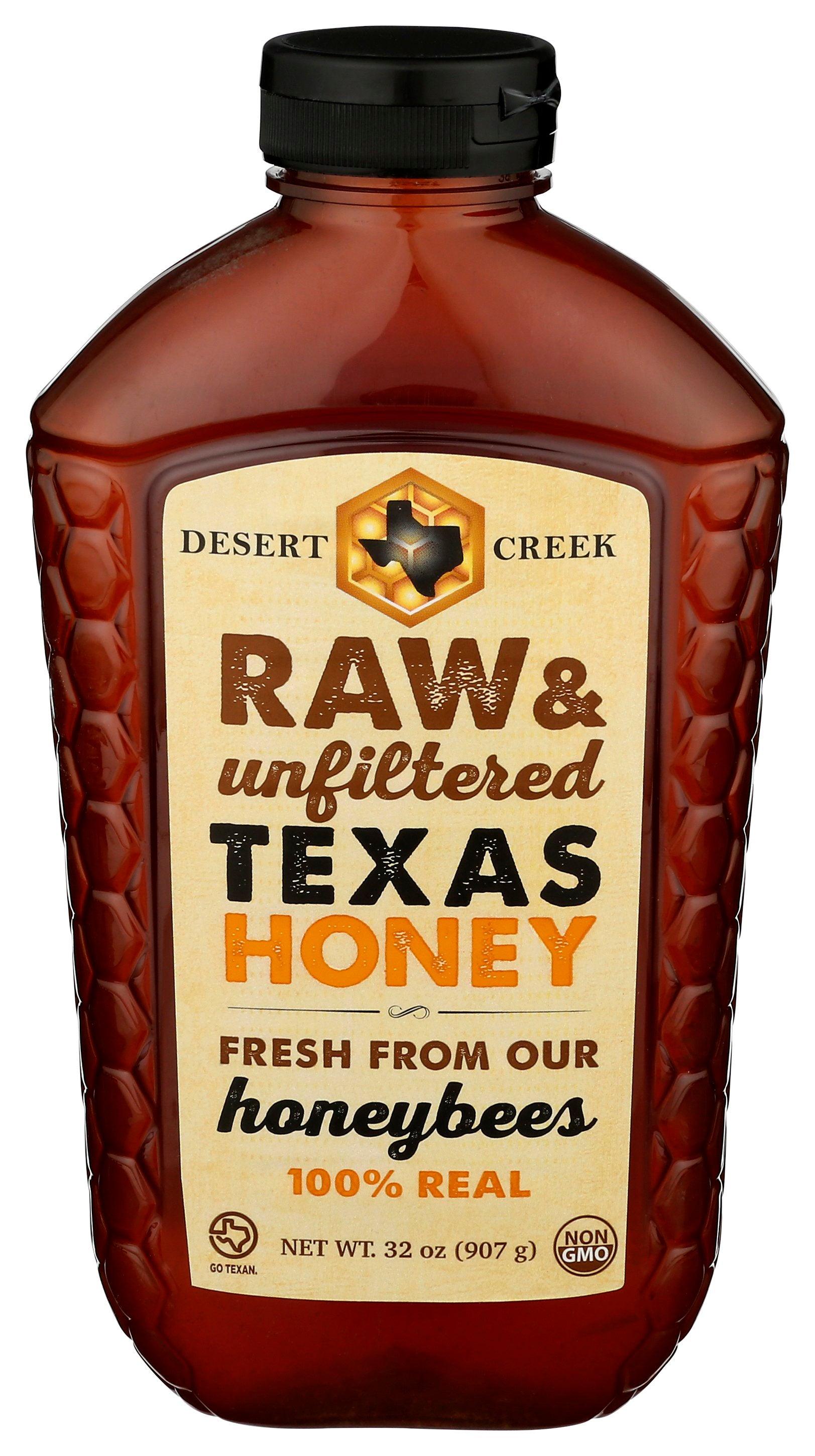 DESERT CREEK HONEY LLC HONEY TEX RAW UNFILTED - Case of 6