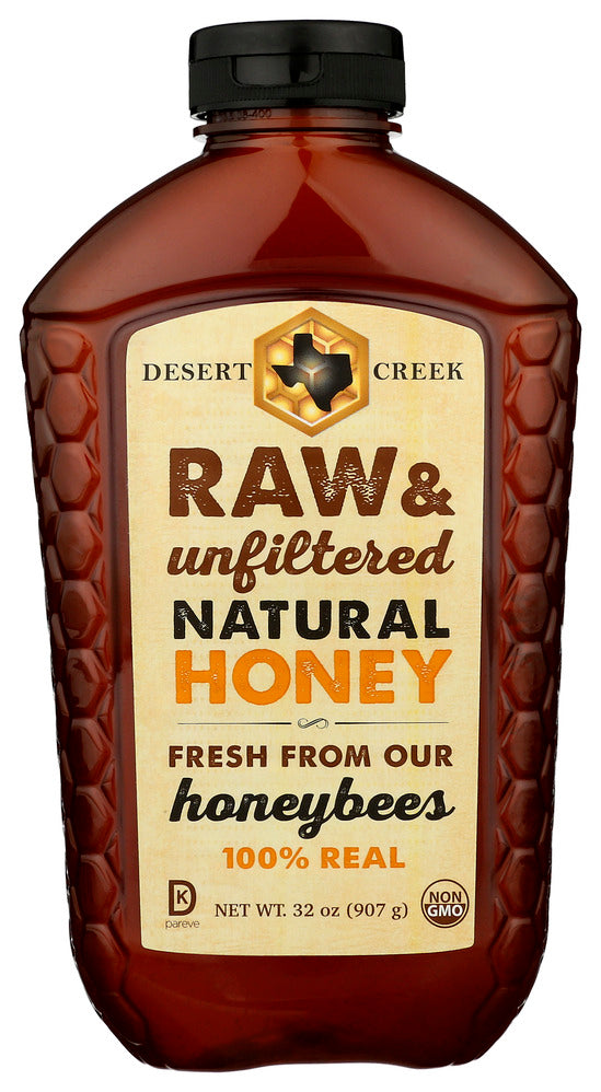 Desert Creek Honey LLC Honey Raw Natural - Case of 6 - 2 lb