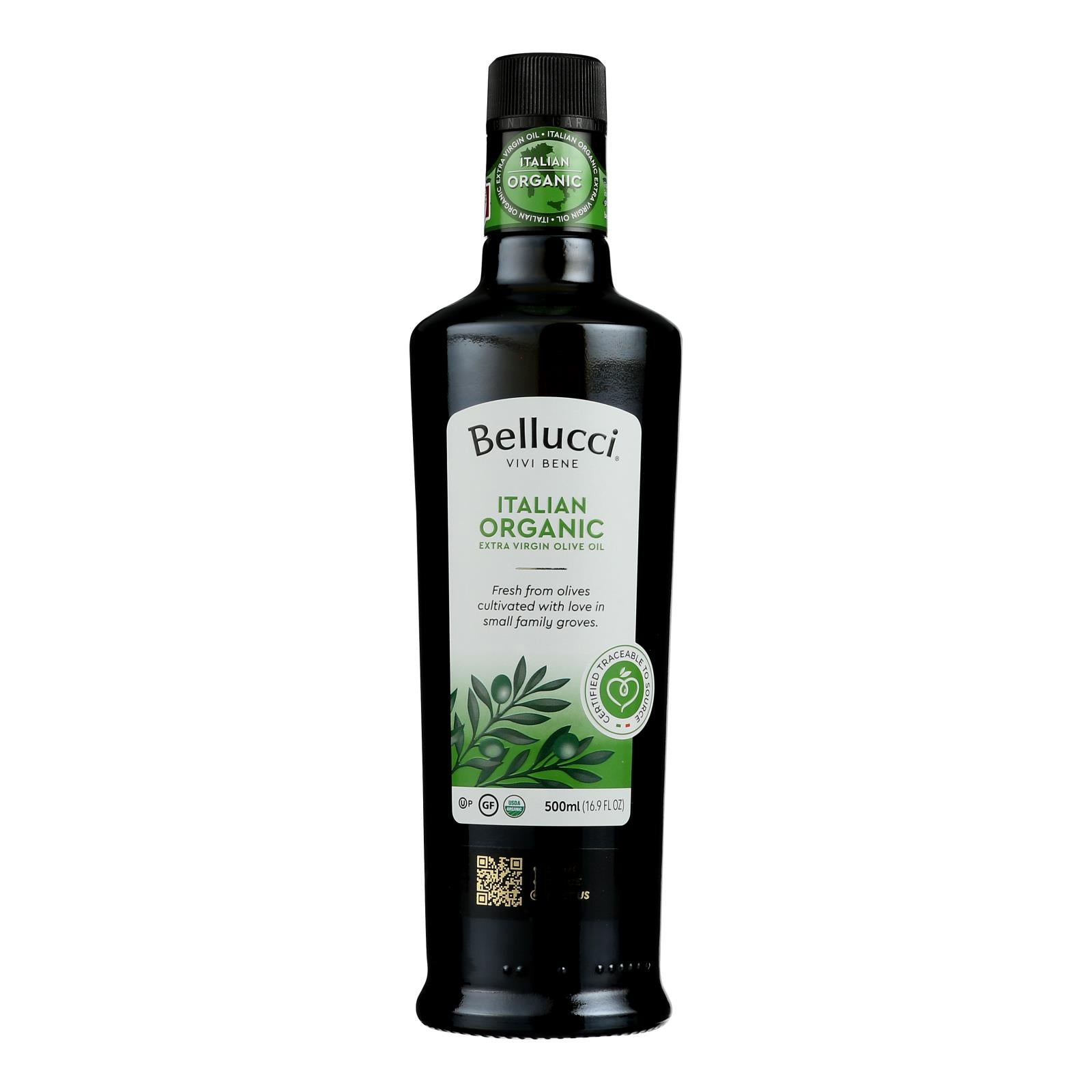 Bellucci Premium Olive Oil - Extra Virgin - Case of 6 - 500 Ml