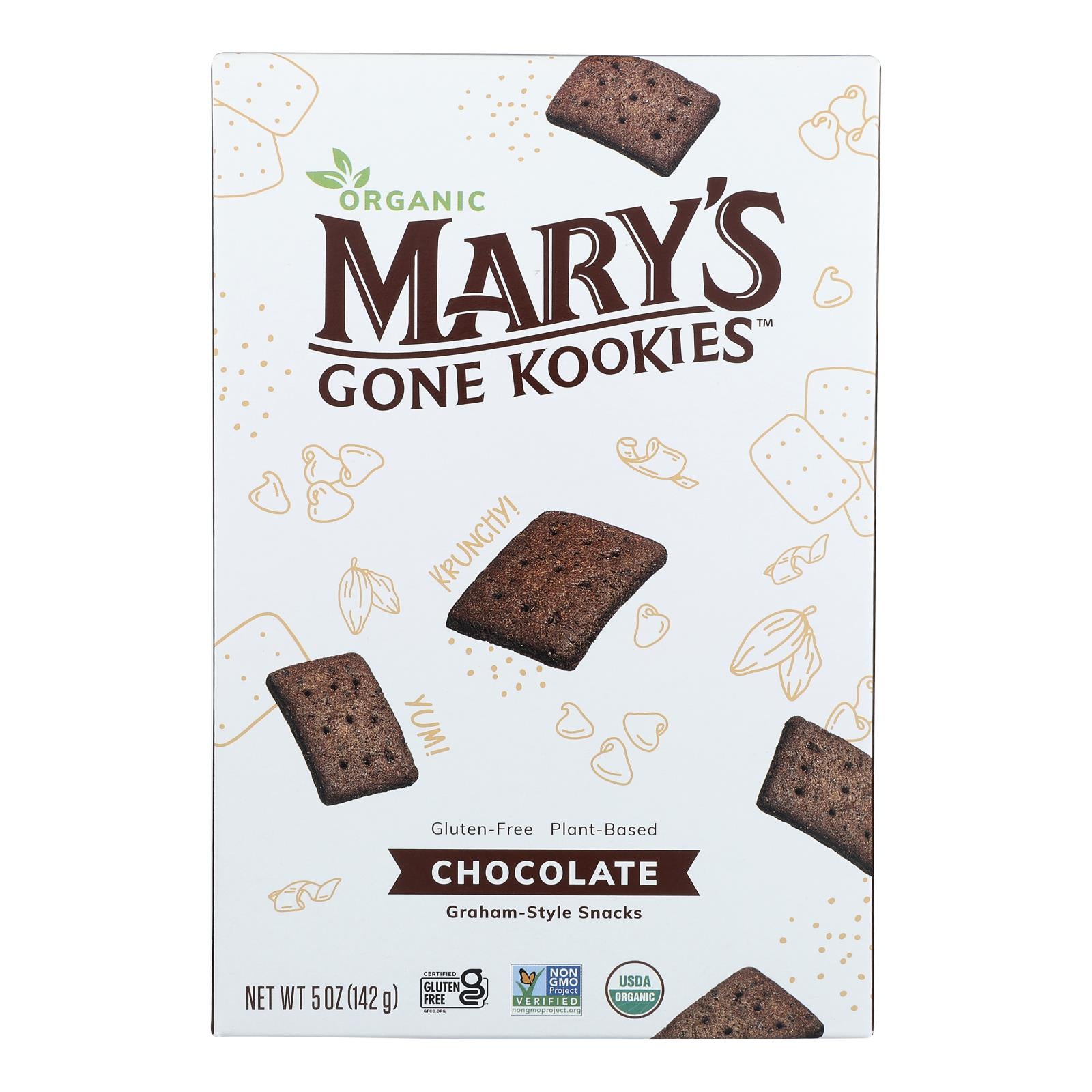 Mary's Gone Kookies - Kookie Chocolate - Case of 6-5 OZ