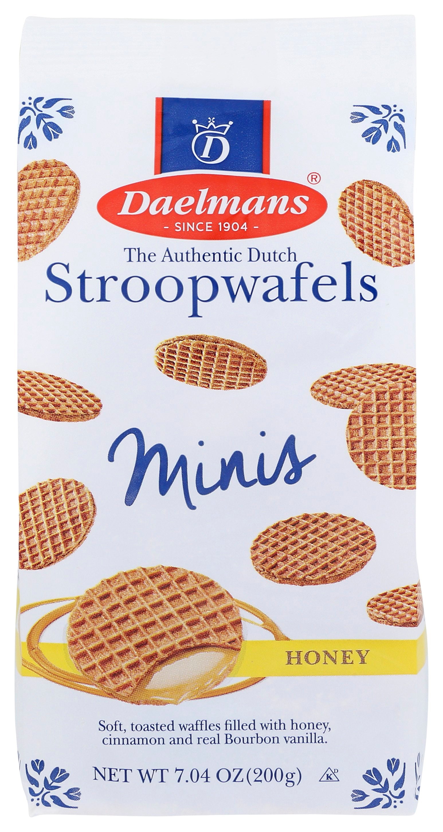 DAELMANS WAFER HNY MINI STROOPWAFE - Case of 12