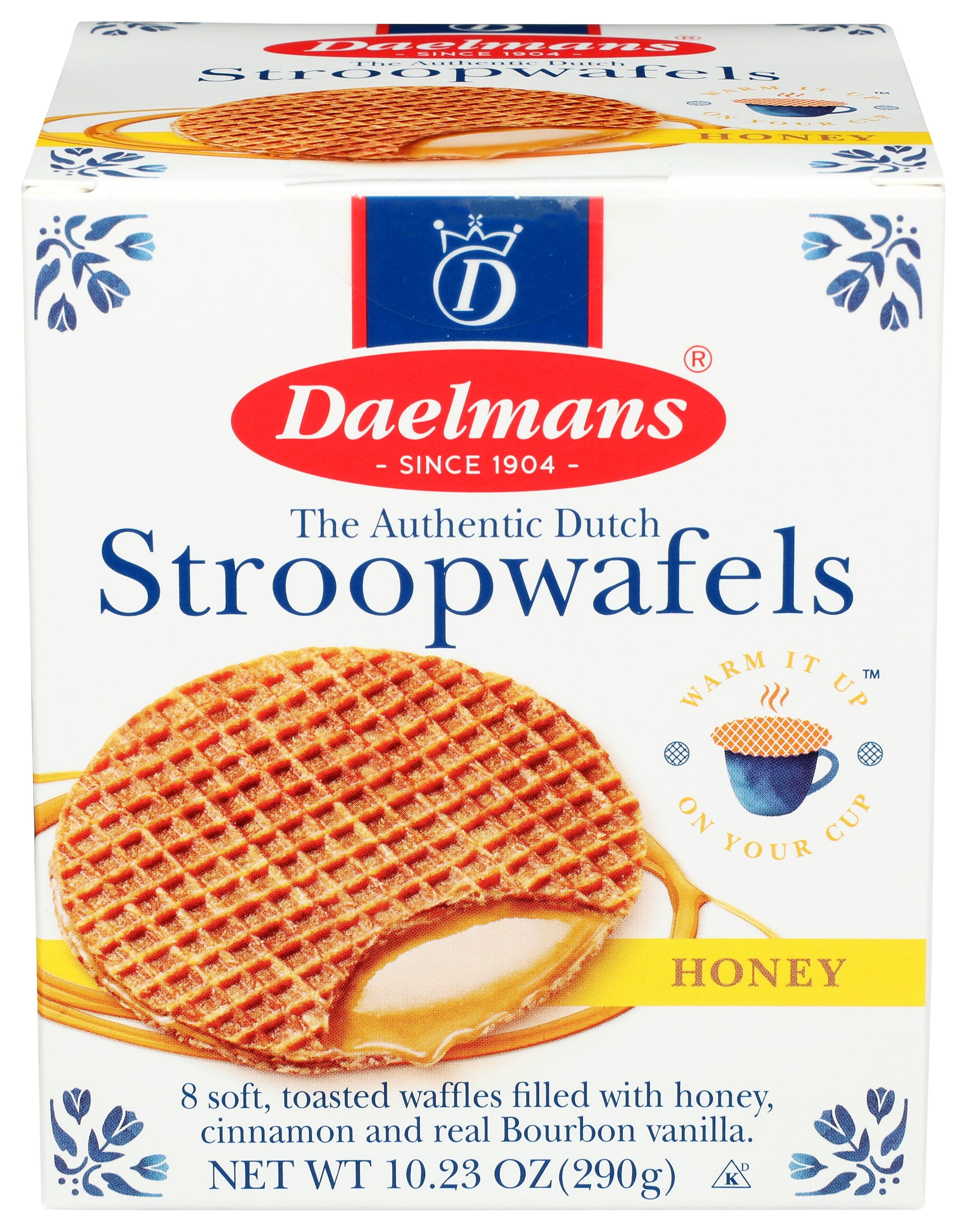 DAELMANS WAFER HONEY JMBO STROOPWA - Case of 8