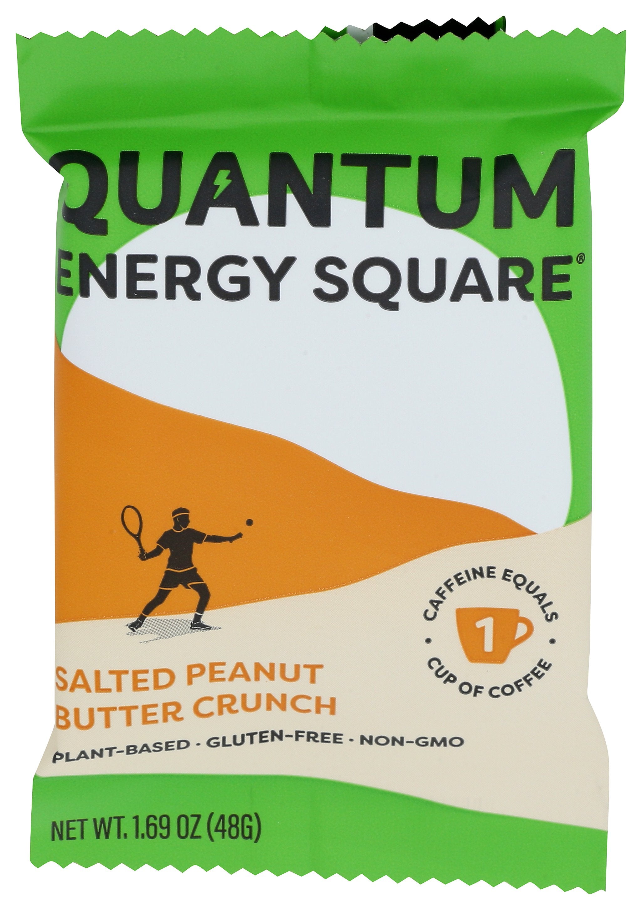 QUANTUM ENERGY SQUARES BAR SALTED PB CRUNCH - Case of 8
