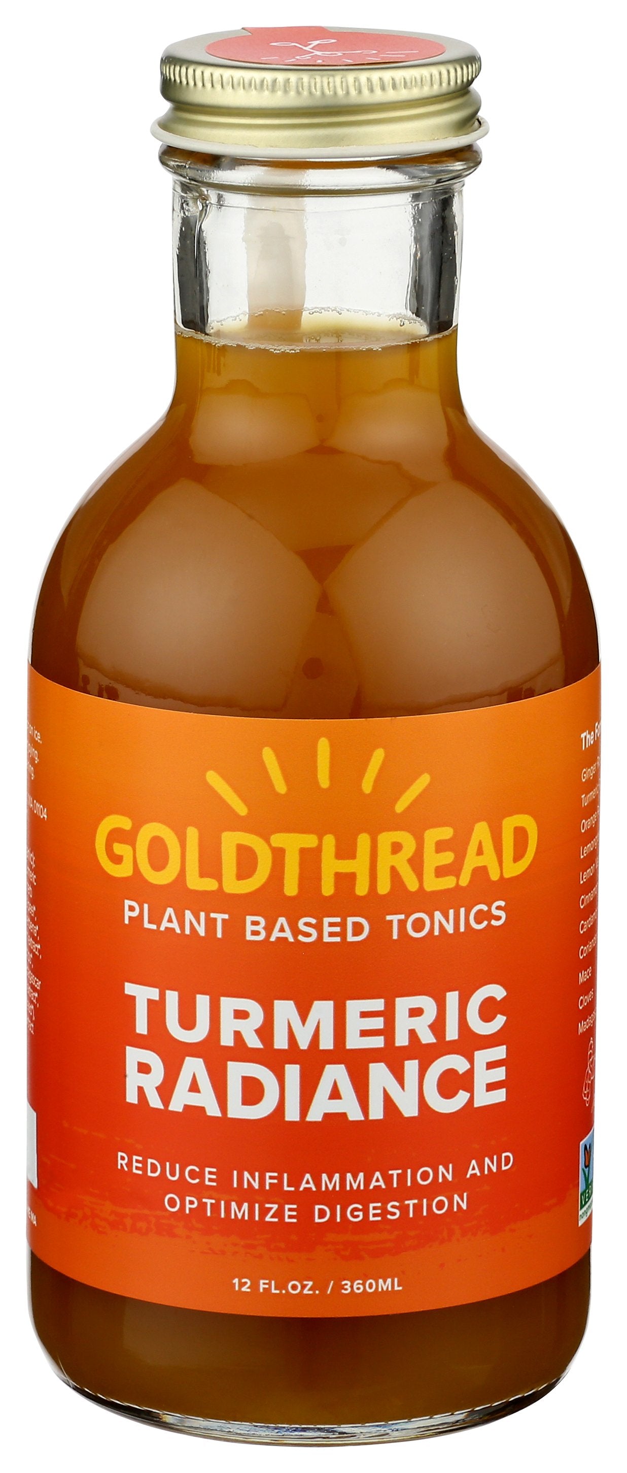 GOLDTHREAD TONIC TUMERIC RADIANCE - Case of 6