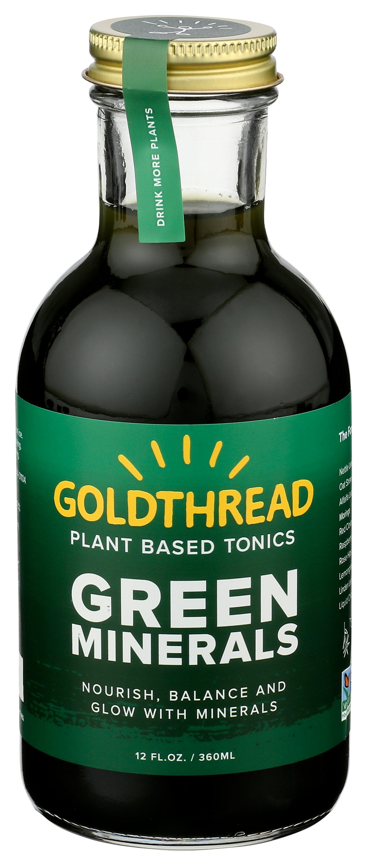 GOLDTHREAD TONIC GREEN MINERALS - Case of 6