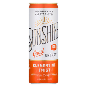 Sunshine Beverages - Soda Clementine Twist - Case Of 12-12 Fz