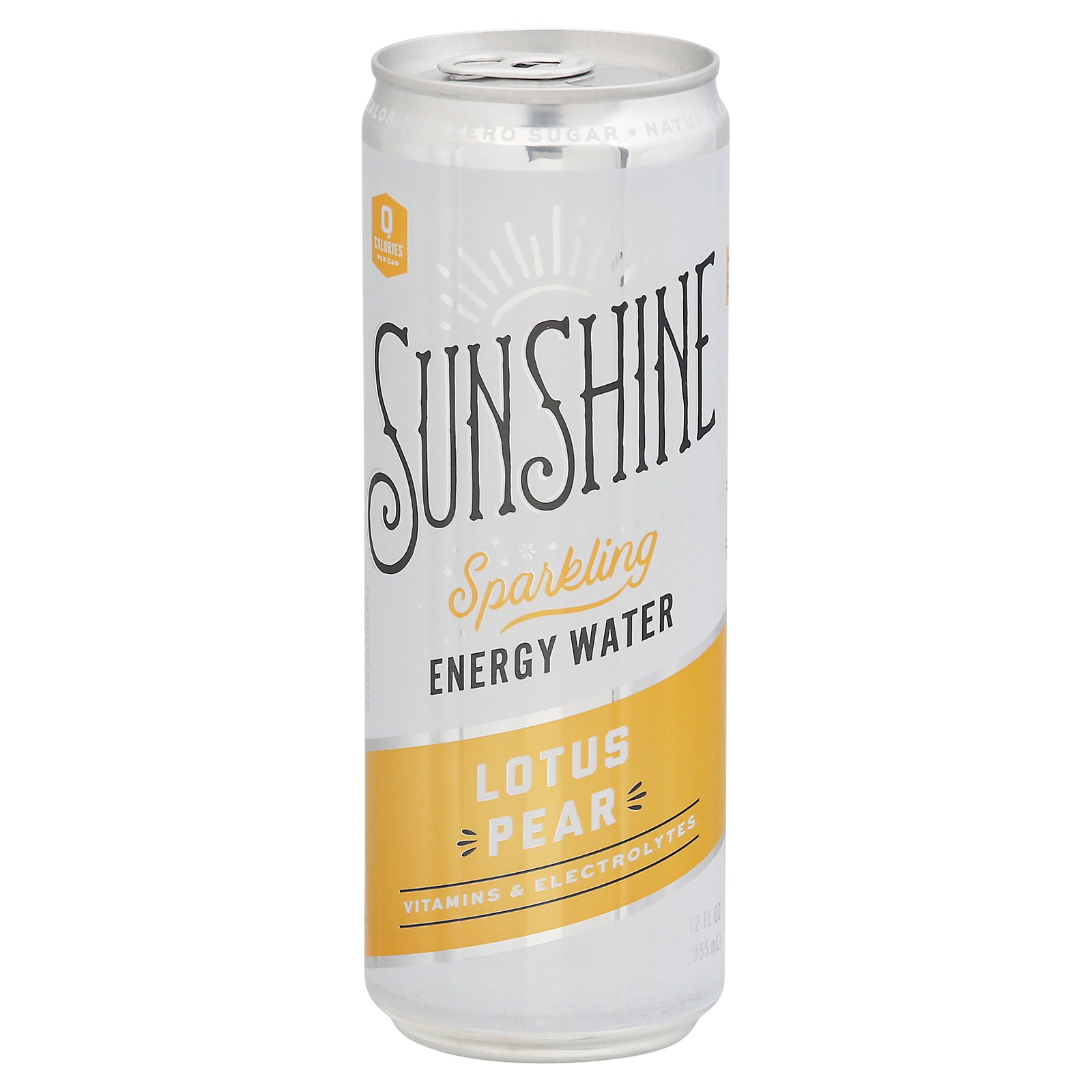Sunshine Beverages - Sparkling Enrg Water Lotus Pear - Case of 12-12 FZ