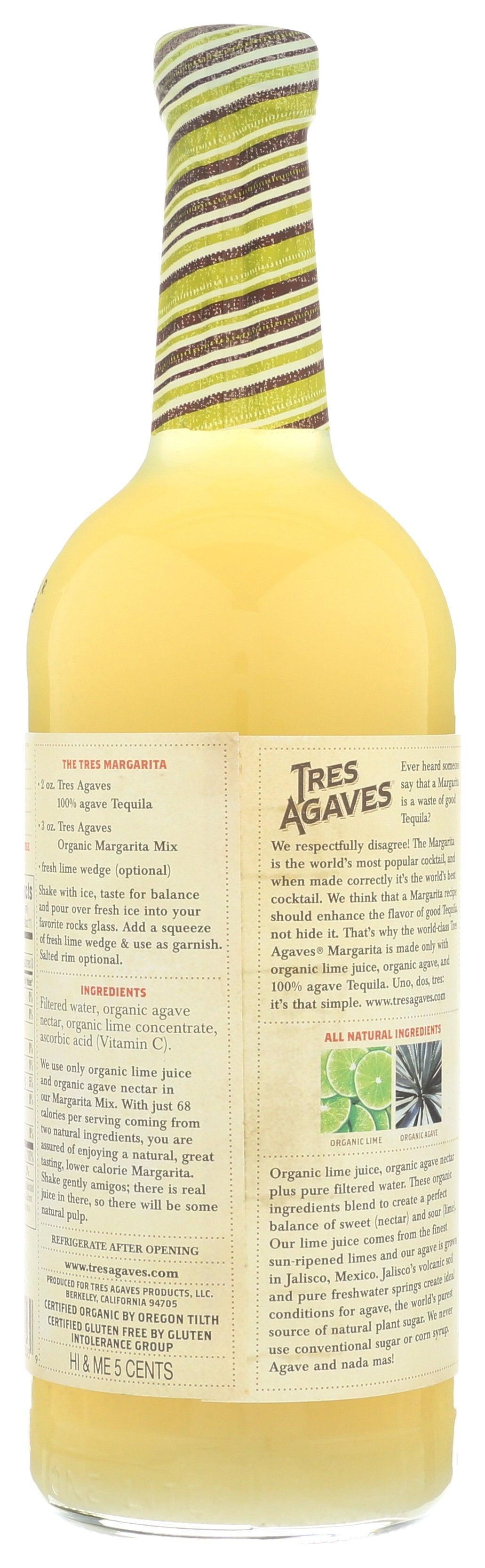 TRES AGAVES MIX MARGARITA - Case of 12