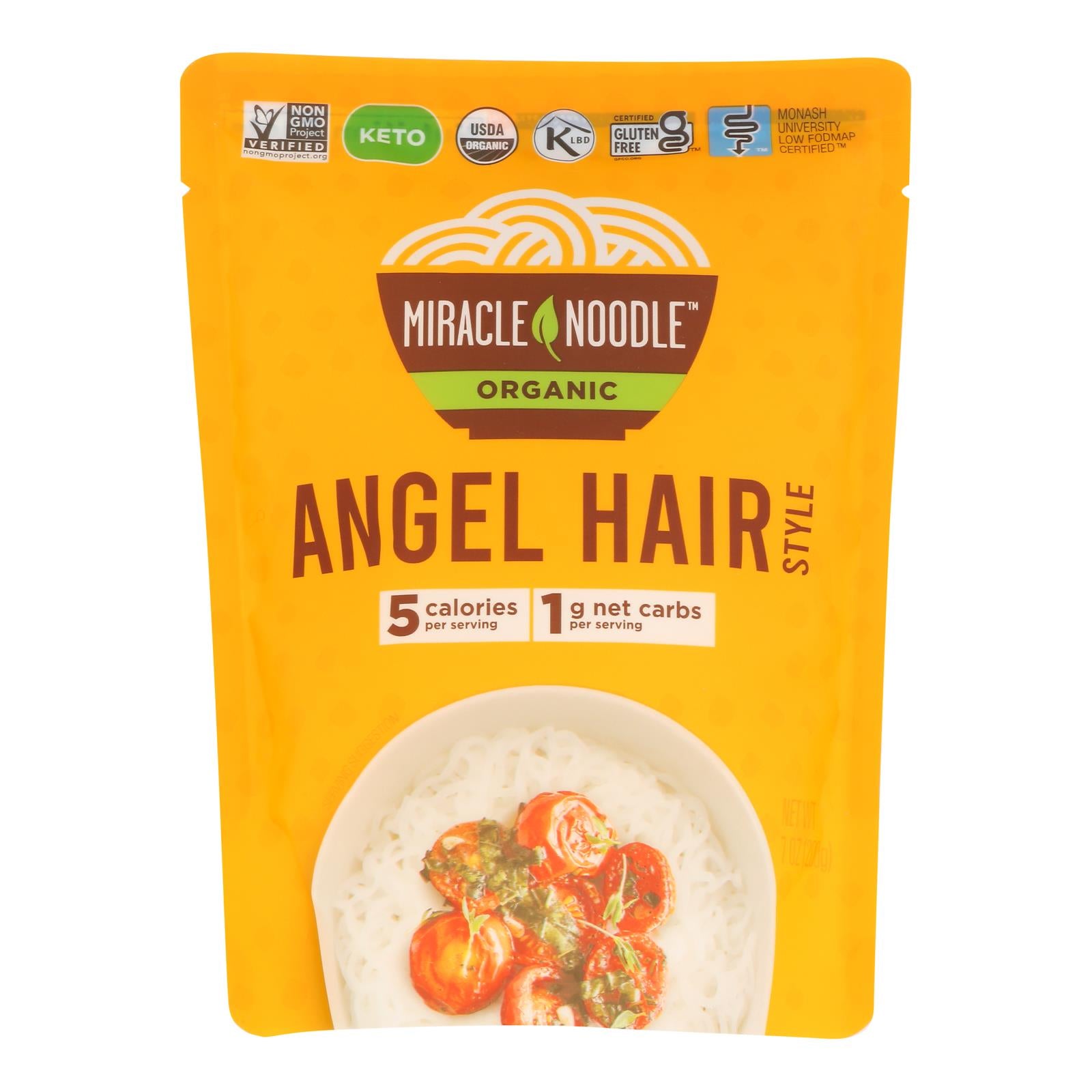 Miracle Noodle - Noodle Angel Hair - Case of 6-7 OZ