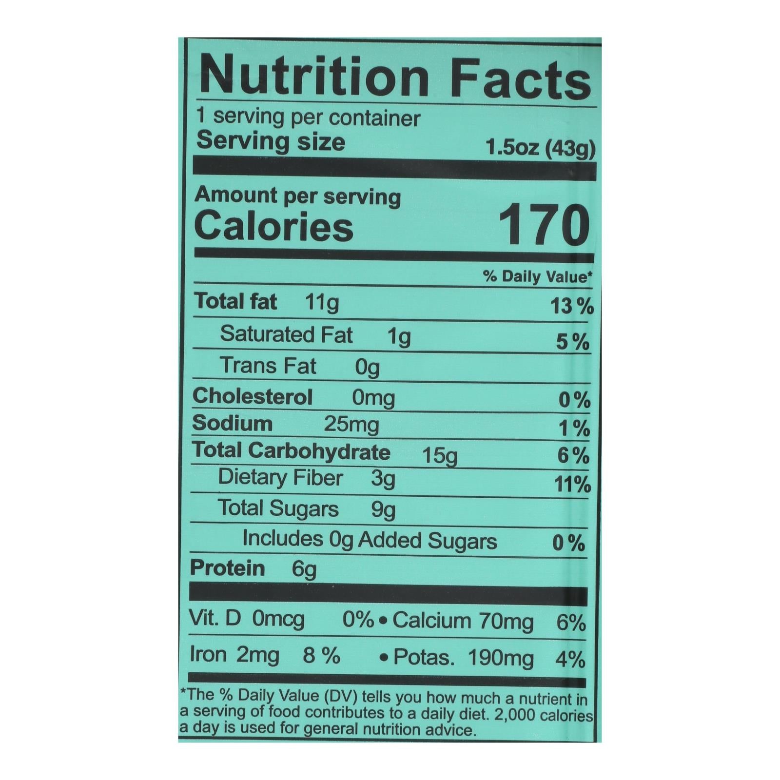 Kize Concepts - Energy Bar Almond Chocolate Sea Salt - Case of 10-1.5 OZ