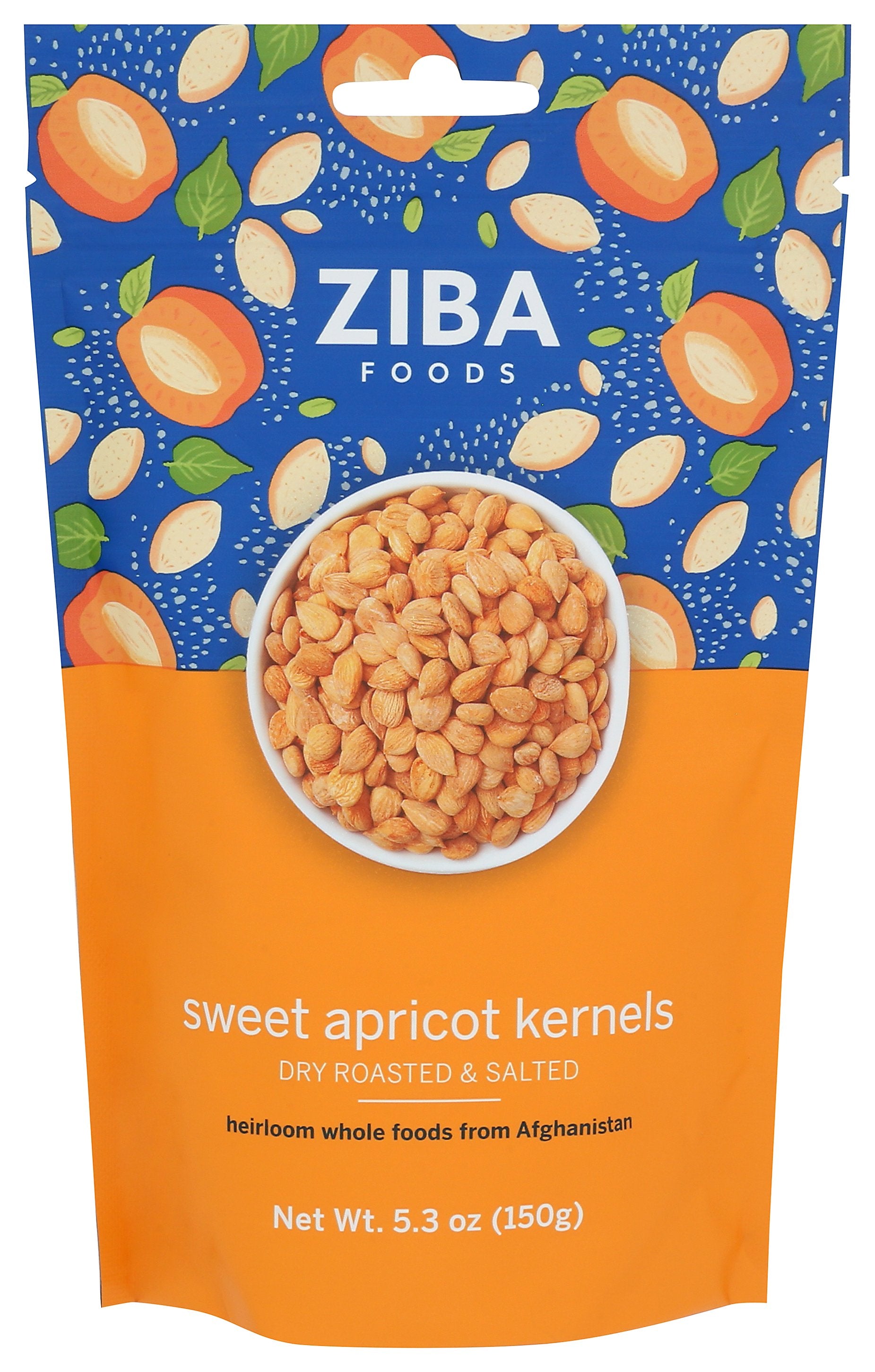 ZIBA FOODS KERNEL APRCT RSTD SLTD - Case of 6
