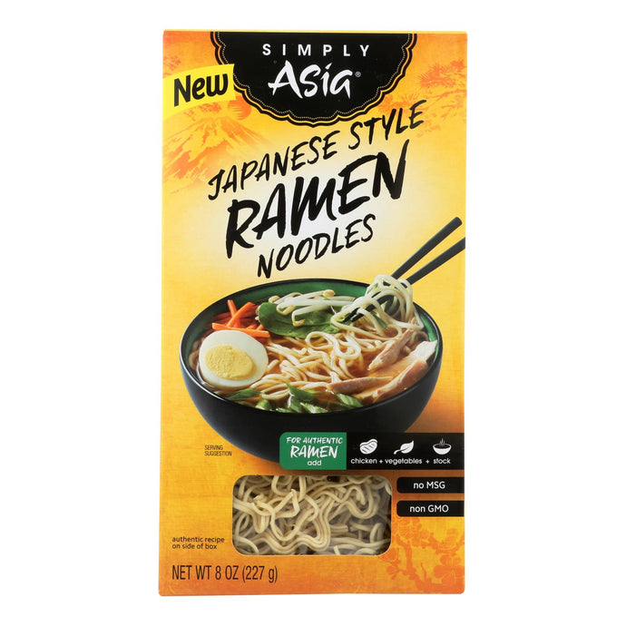 Simply Asia Japanese Style Ramen Noodles - Case Of 6 - 8 Oz