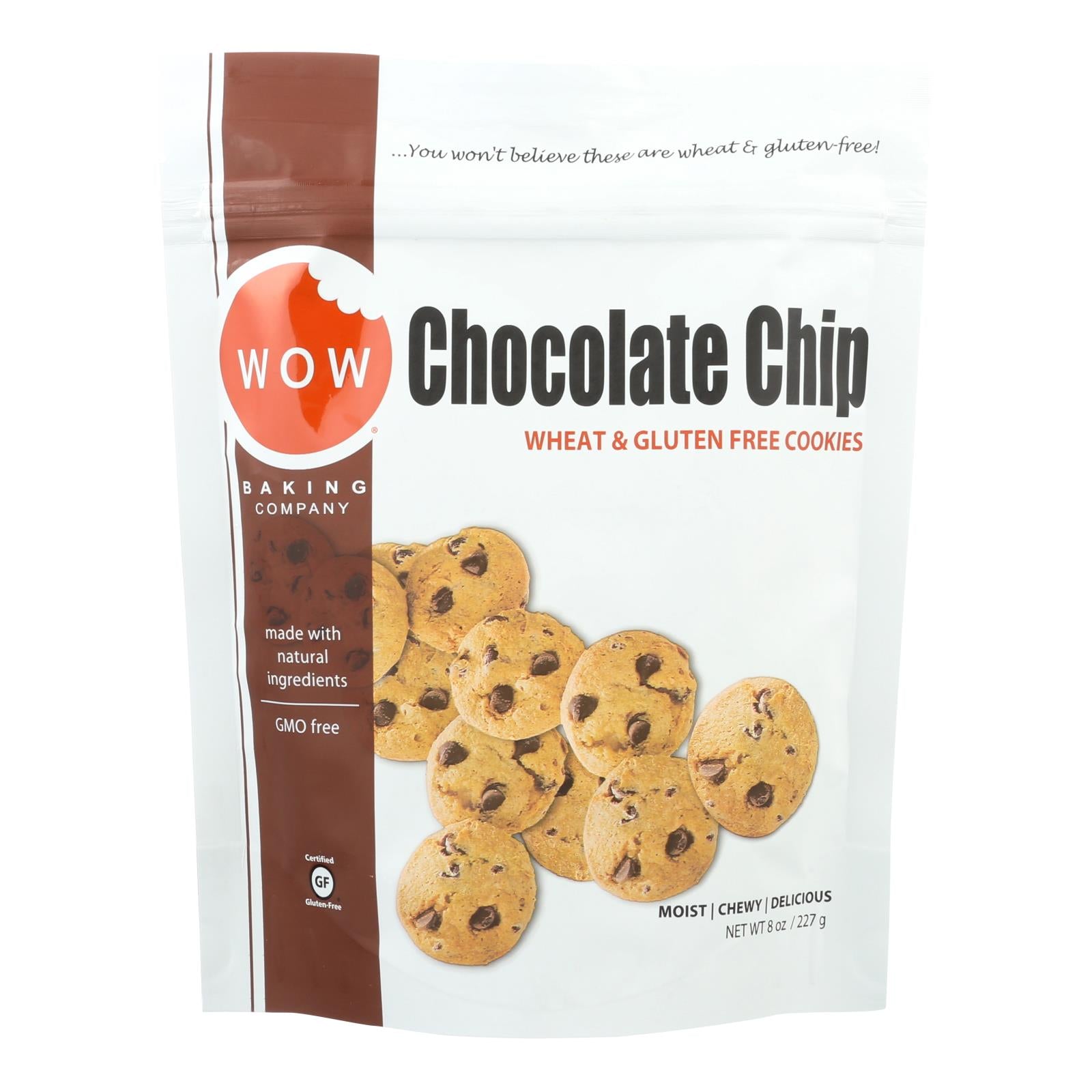 Wow Baking - Cookies Chocolate Chip Bag - Case of 6-8 Ounces