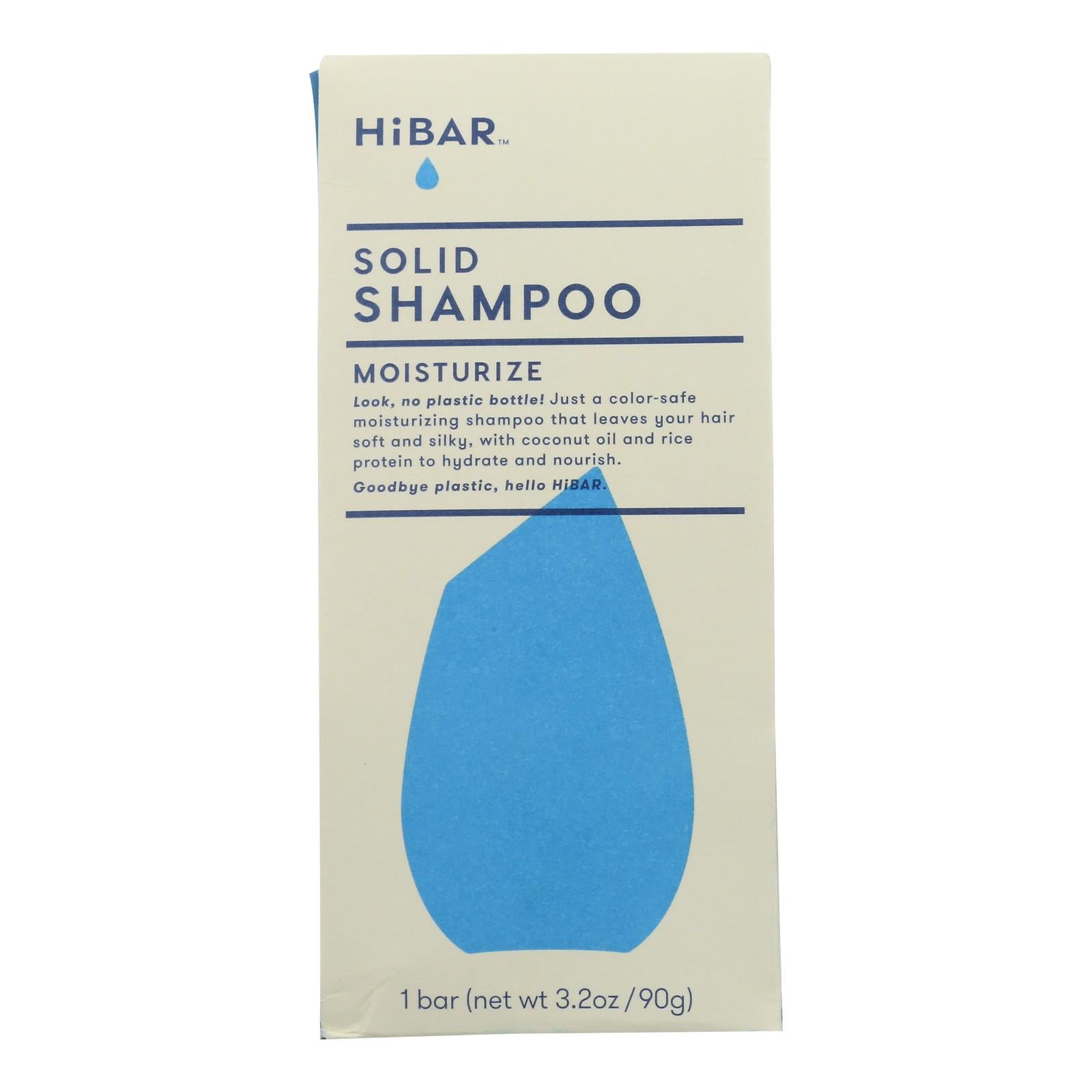 Hibar Inc - Shampoo Solid Moisturize - 1 Each-3.2 Oz