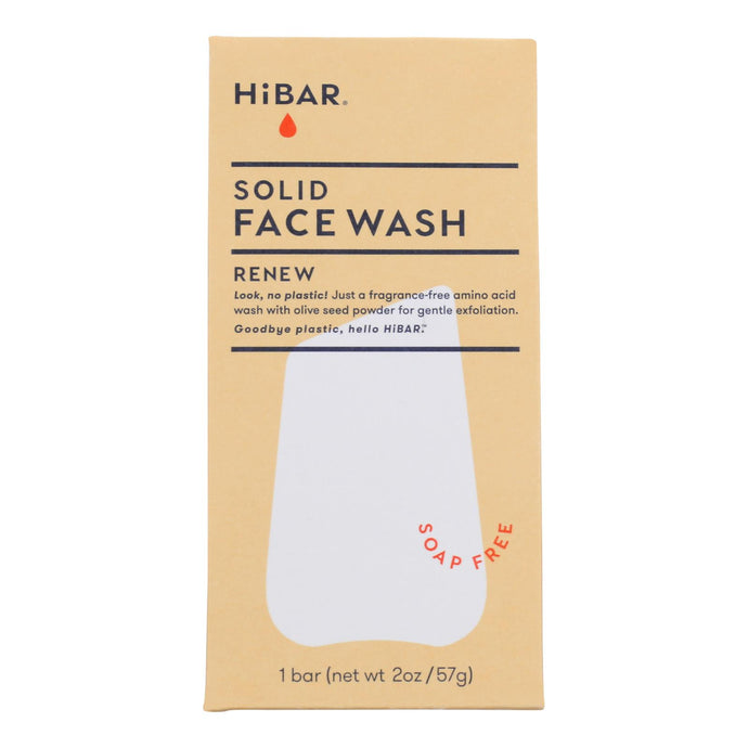 Hibar Inc - Face Wash Renew Solid - 1 Each-2 Oz