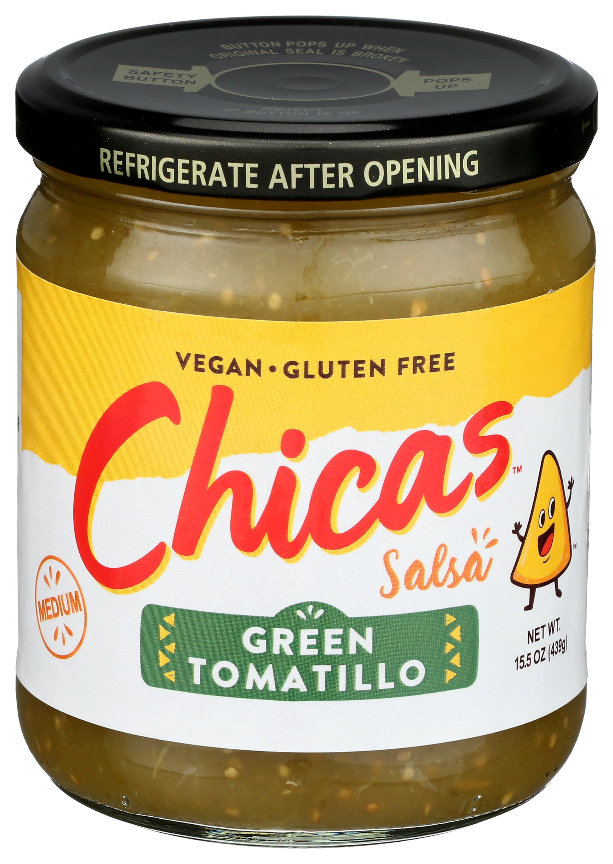 CHICAS SALSA GREEN TOMATILLO - Case of 8