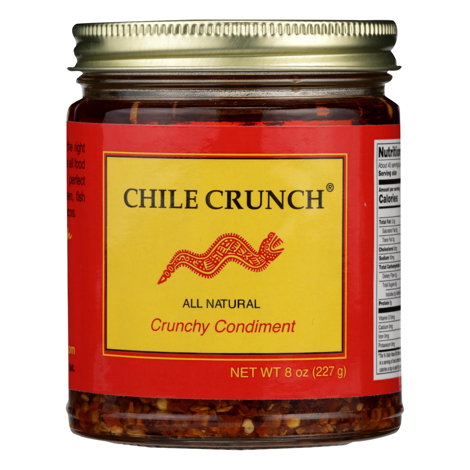 Chilic Crunch - Seasoning Spicy Condiment - Case Of 6 - 8 Oz