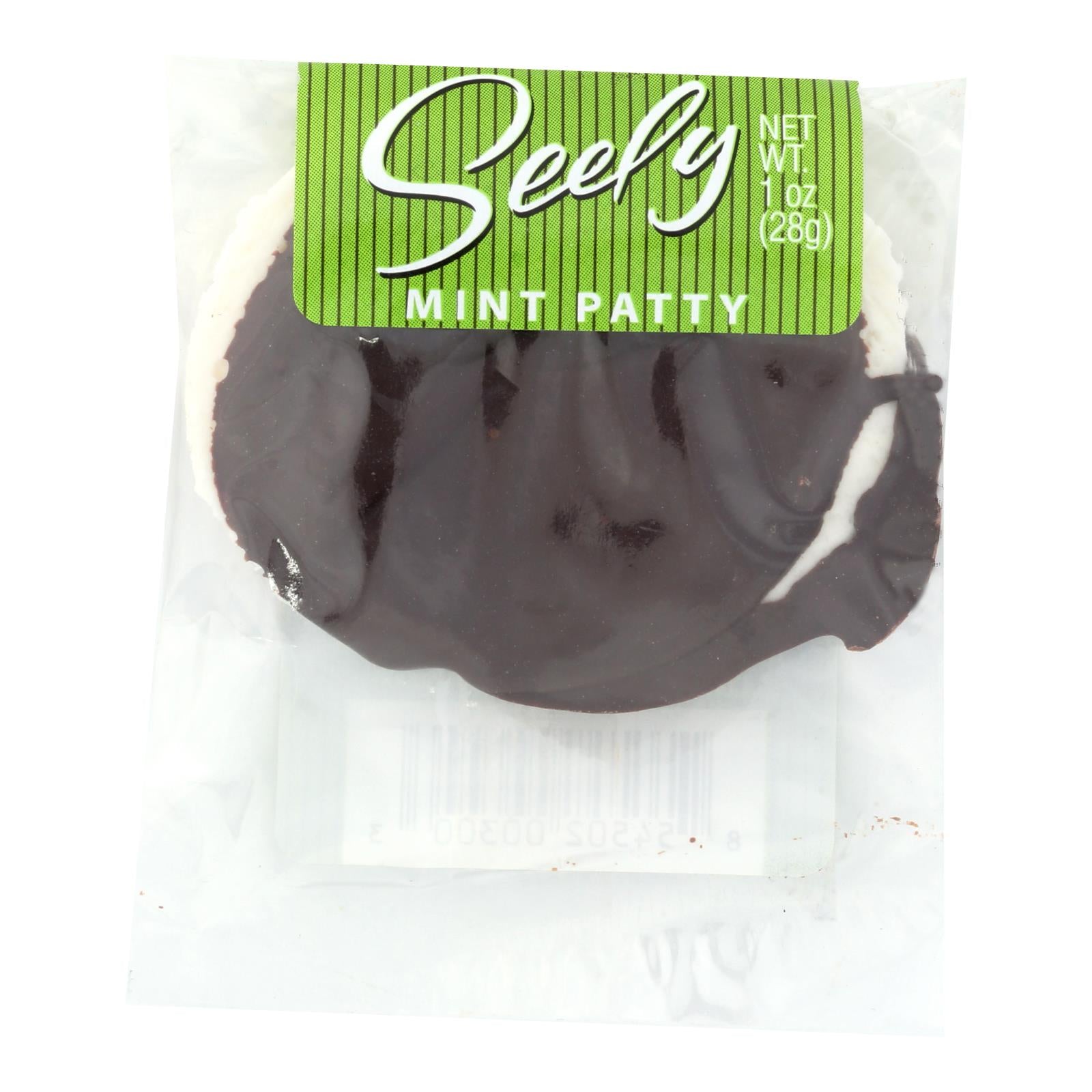 Seely Peppermint Patties - Single - Case of 12 - 1 oz