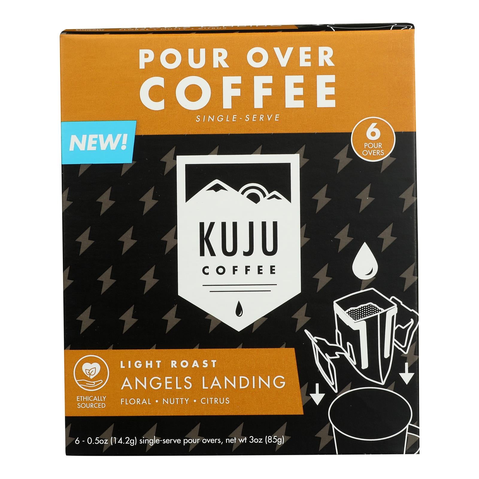 Kuju Coffee - Coffee Angel Land Trvl 6pck - Case Of 4-3 Oz