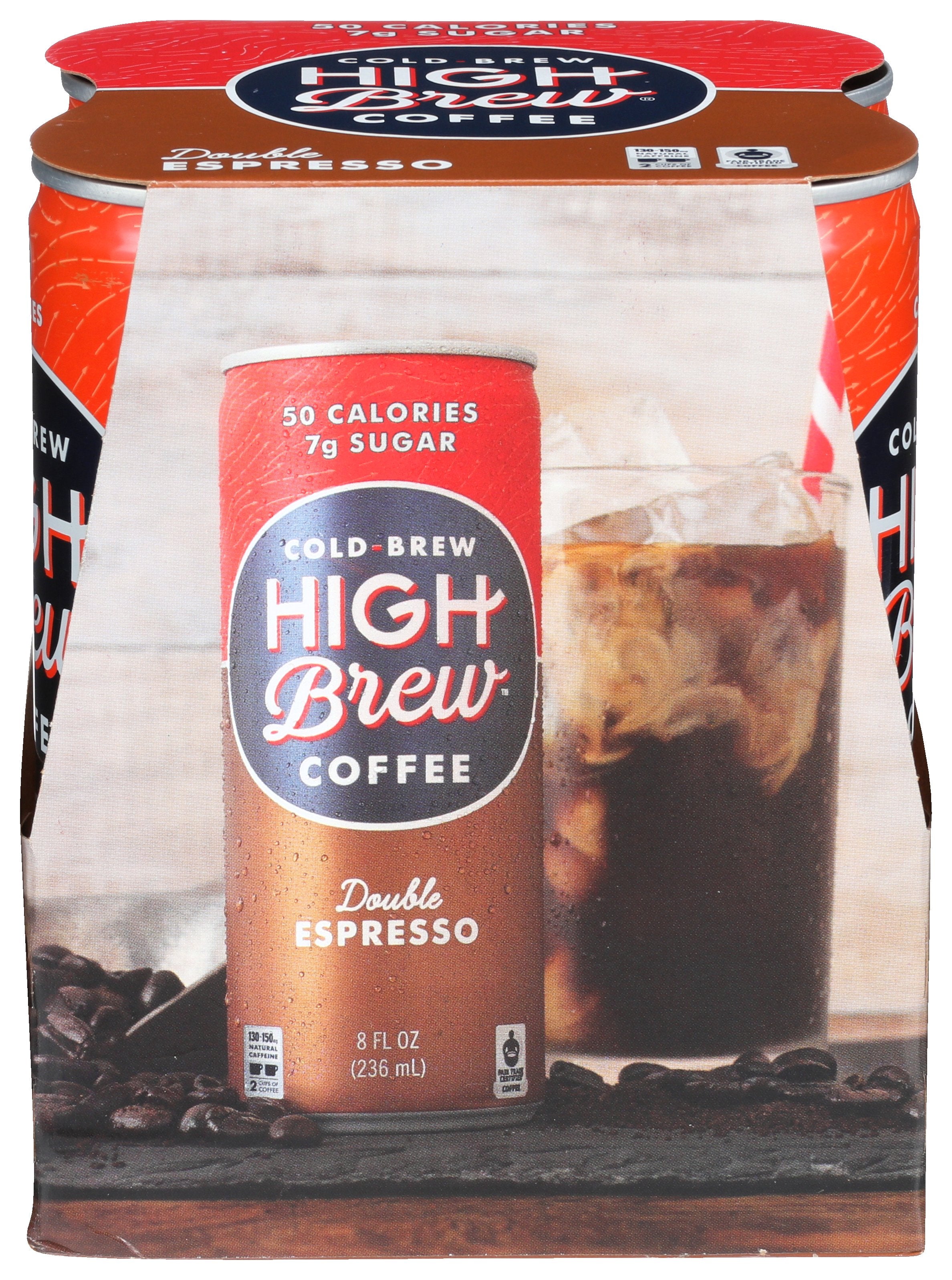 HIGH BREW COFFEE DBL ESPRESSO 4PK - Case of 6