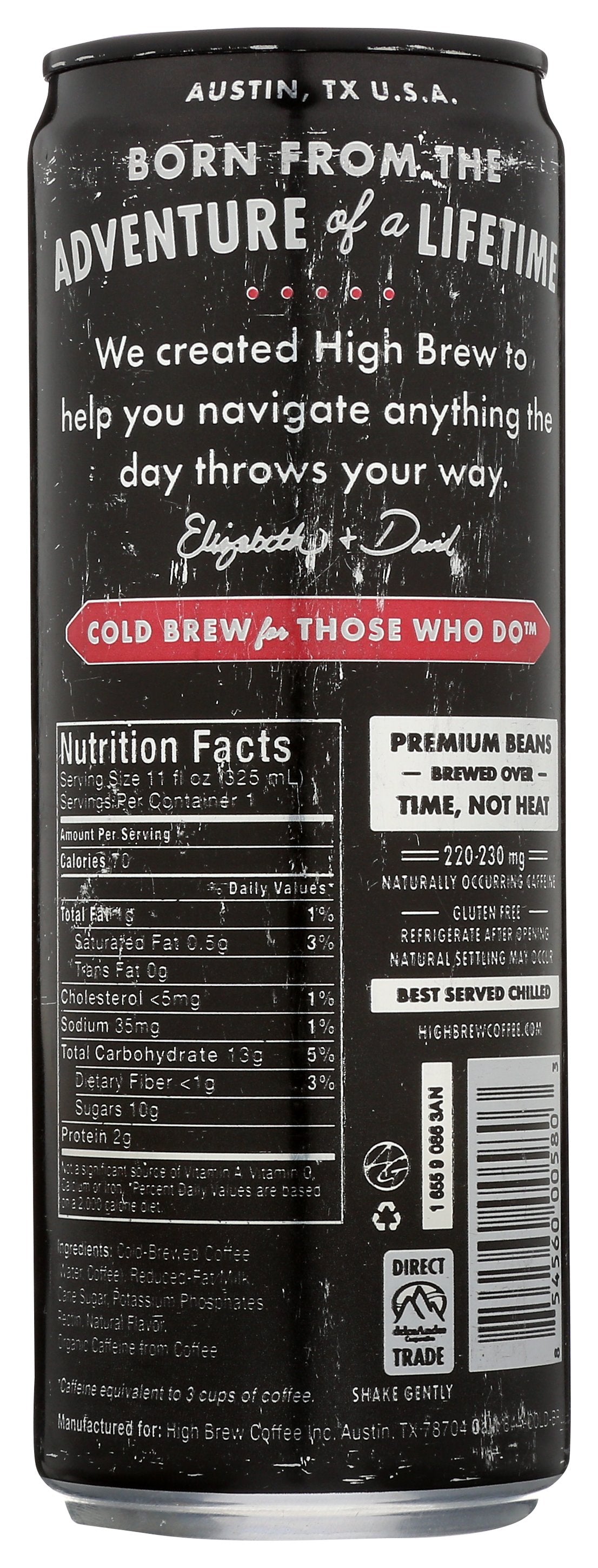 HIGH BREW COFFEE RTD ESPRESSO - Case of 12