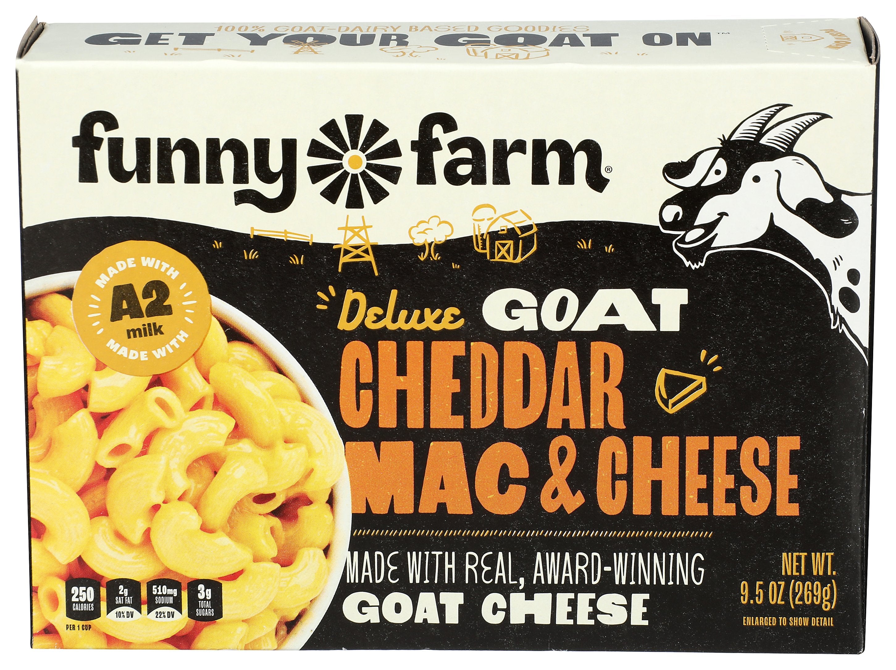 FUNNY FARM ENTREE GOAT CHS YLLW CHDR - Case of 8