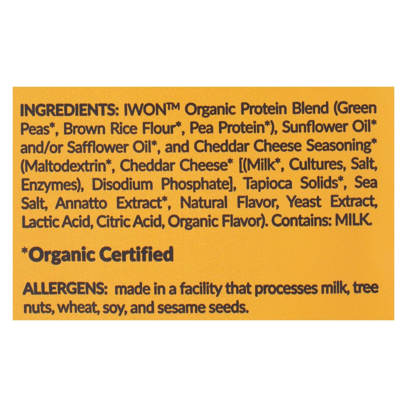 I Won! Nutrition Co - Chips Ched Chs Protein Stx - Case of 12 - 5 OZ