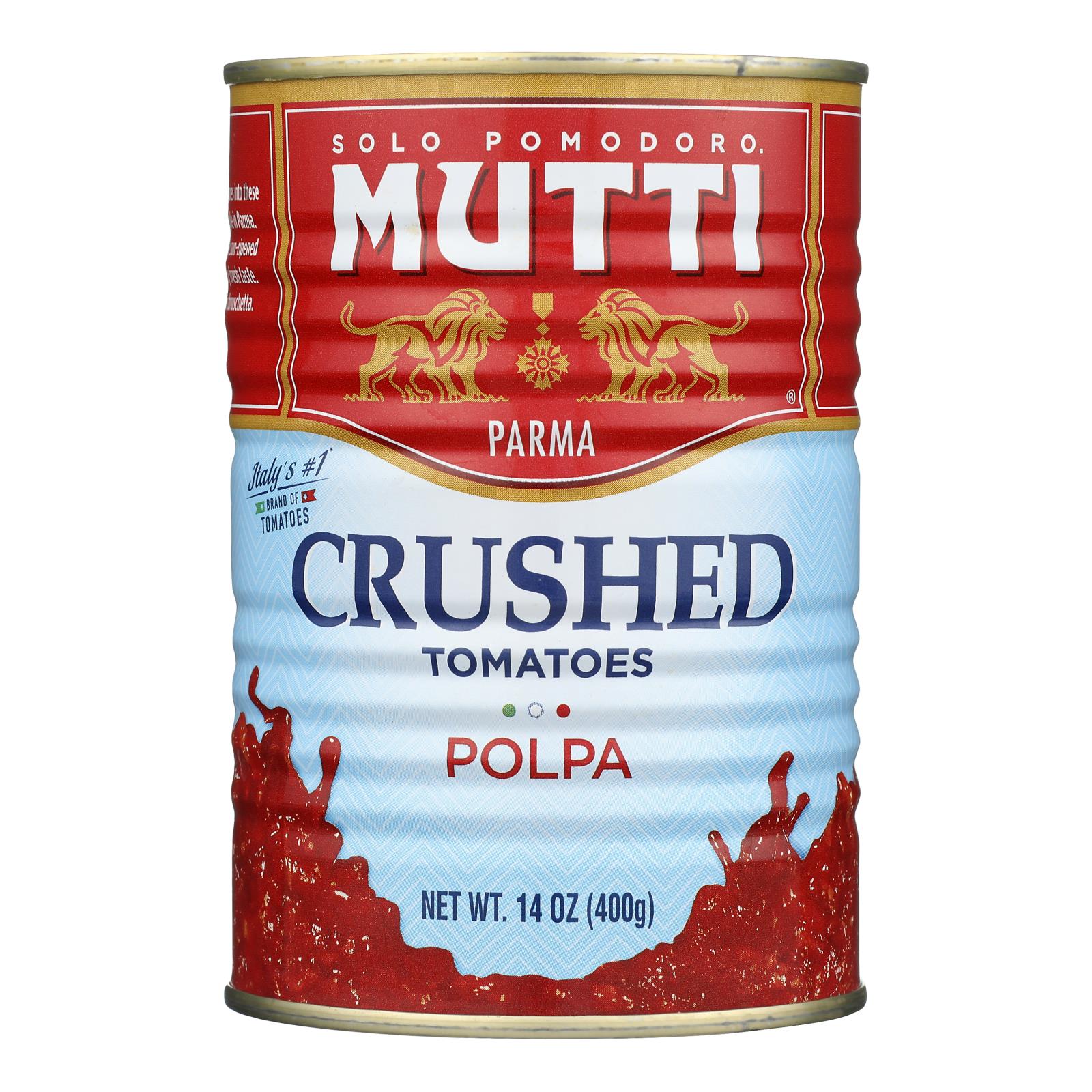 Mutti Finely Chopped Tomatoes Polpa - Case Of 12 - 14 Oz